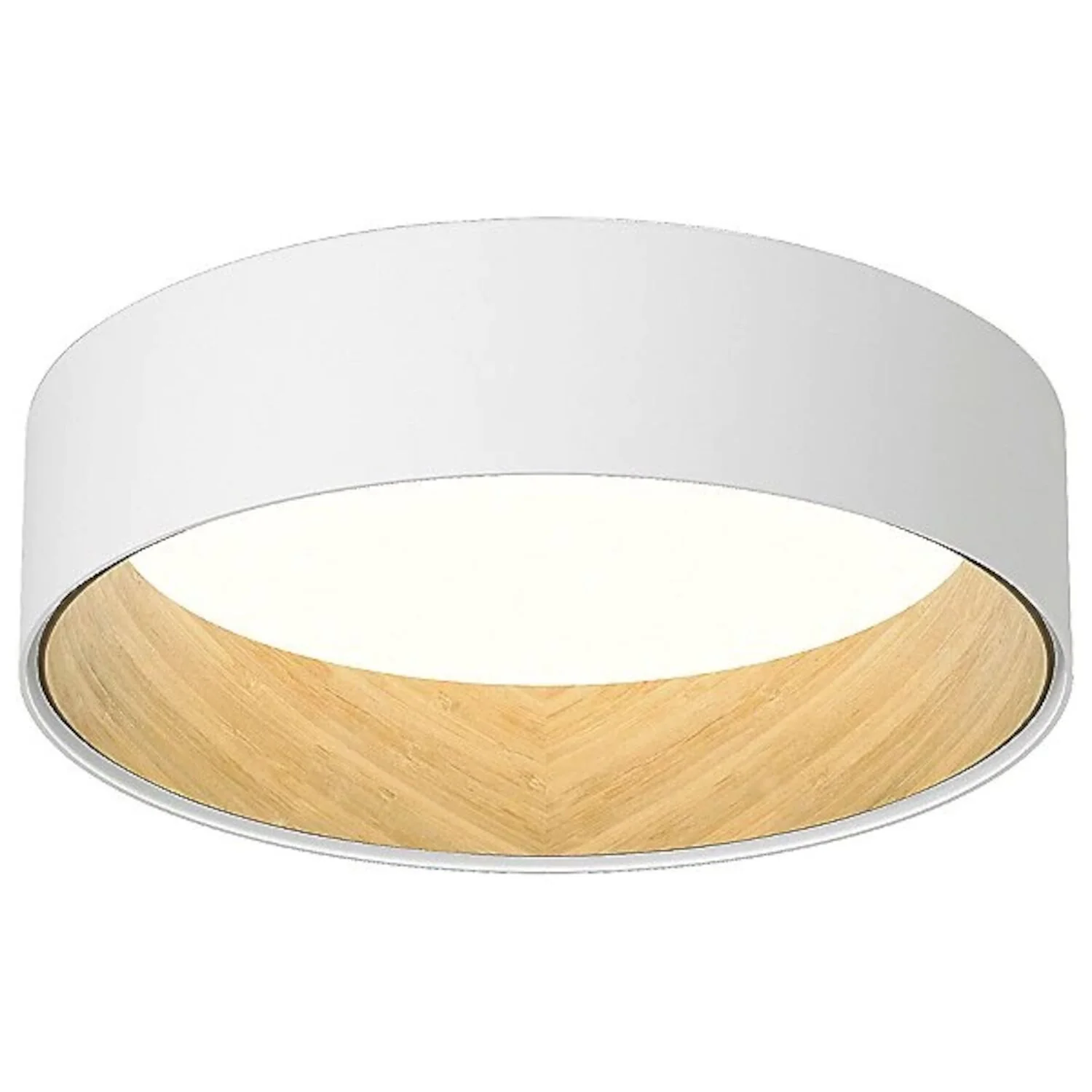 DUO 18 3/4-INCH 2700K LED FLUSH MOUNT LIGHT, 4870 - Image 2