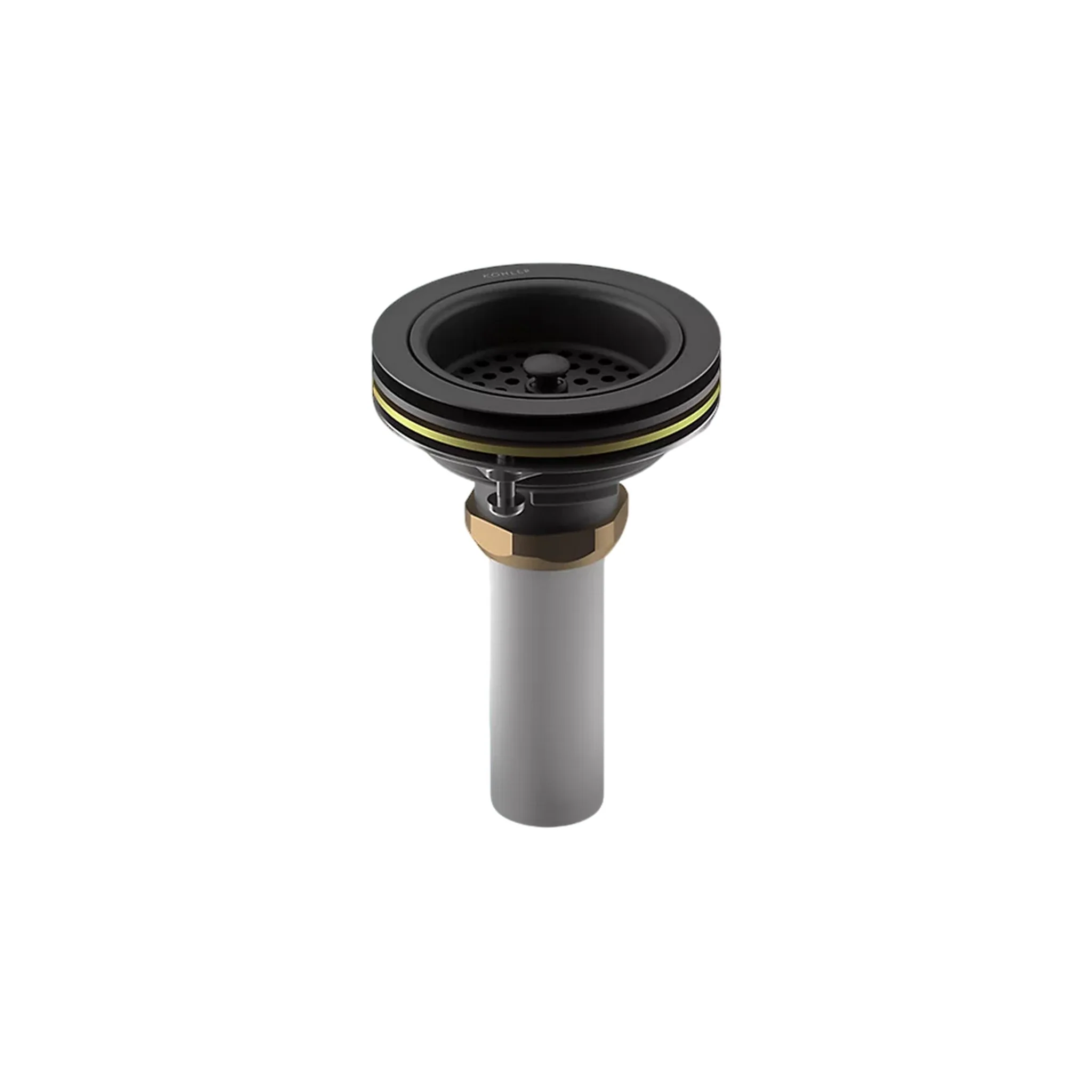 DUOSTRAINER SINK DRAIN AND STRAINER WITH TAILPIECE