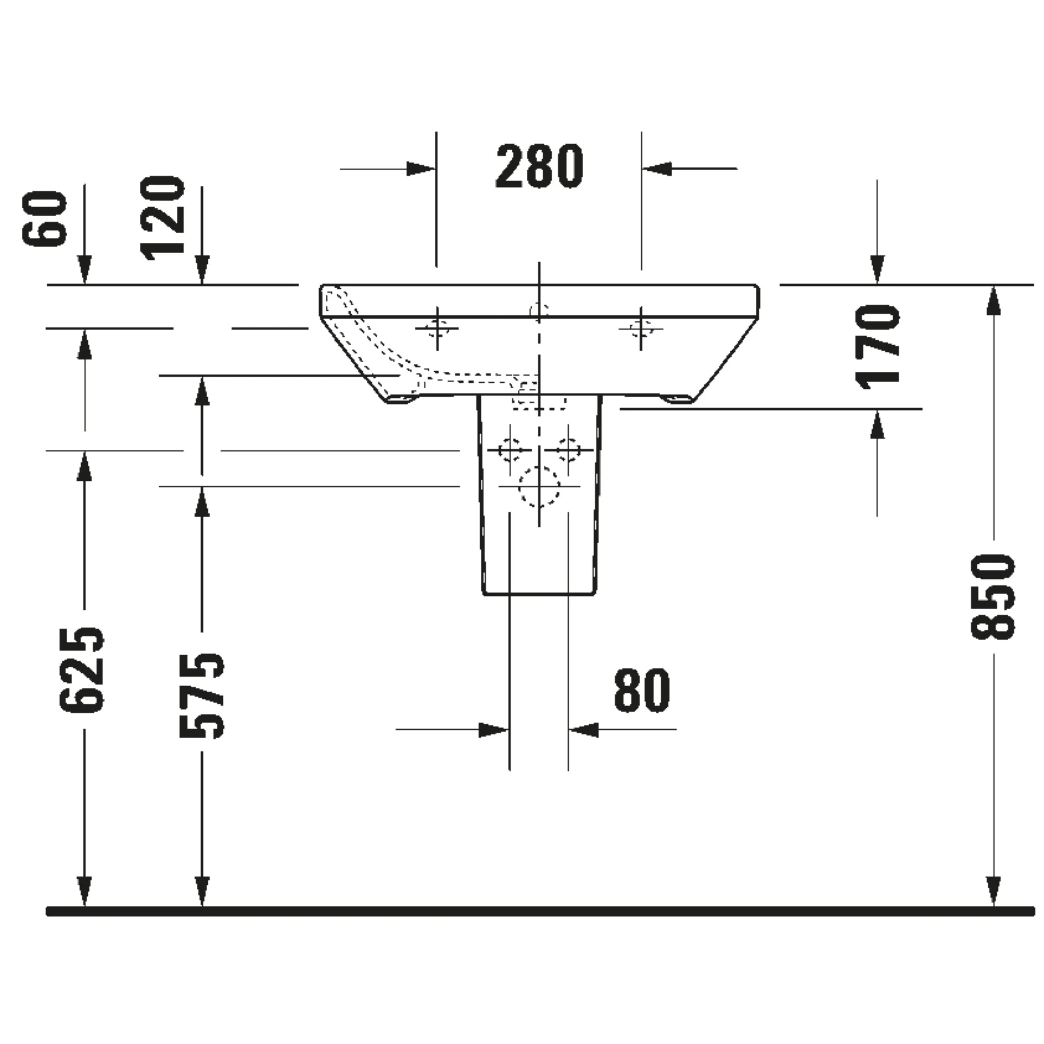 DURASTYLE WASHBASIN (MULTIPLE SIZES) - Image 10