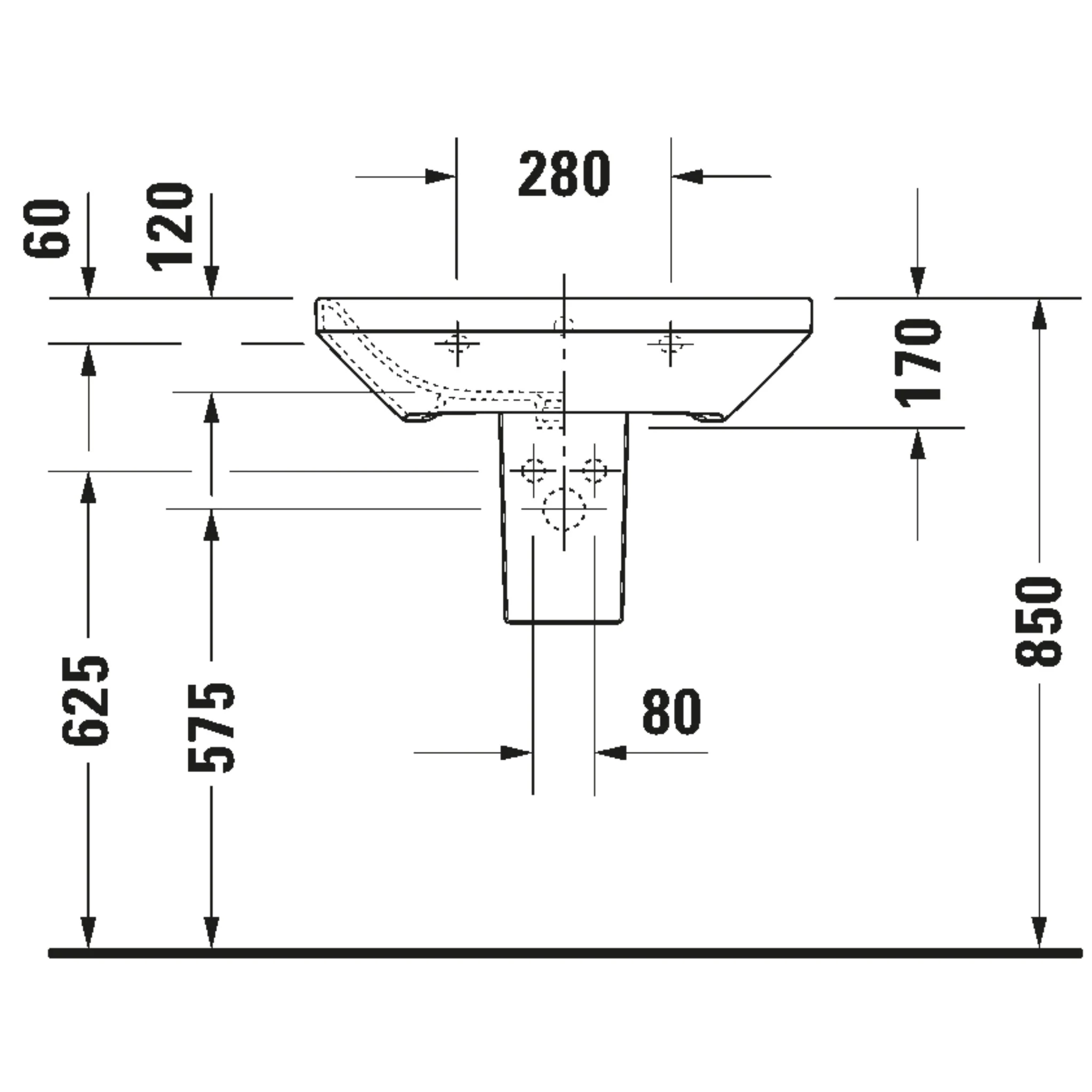 DURASTYLE WASHBASIN (MULTIPLE SIZES) - Image 13