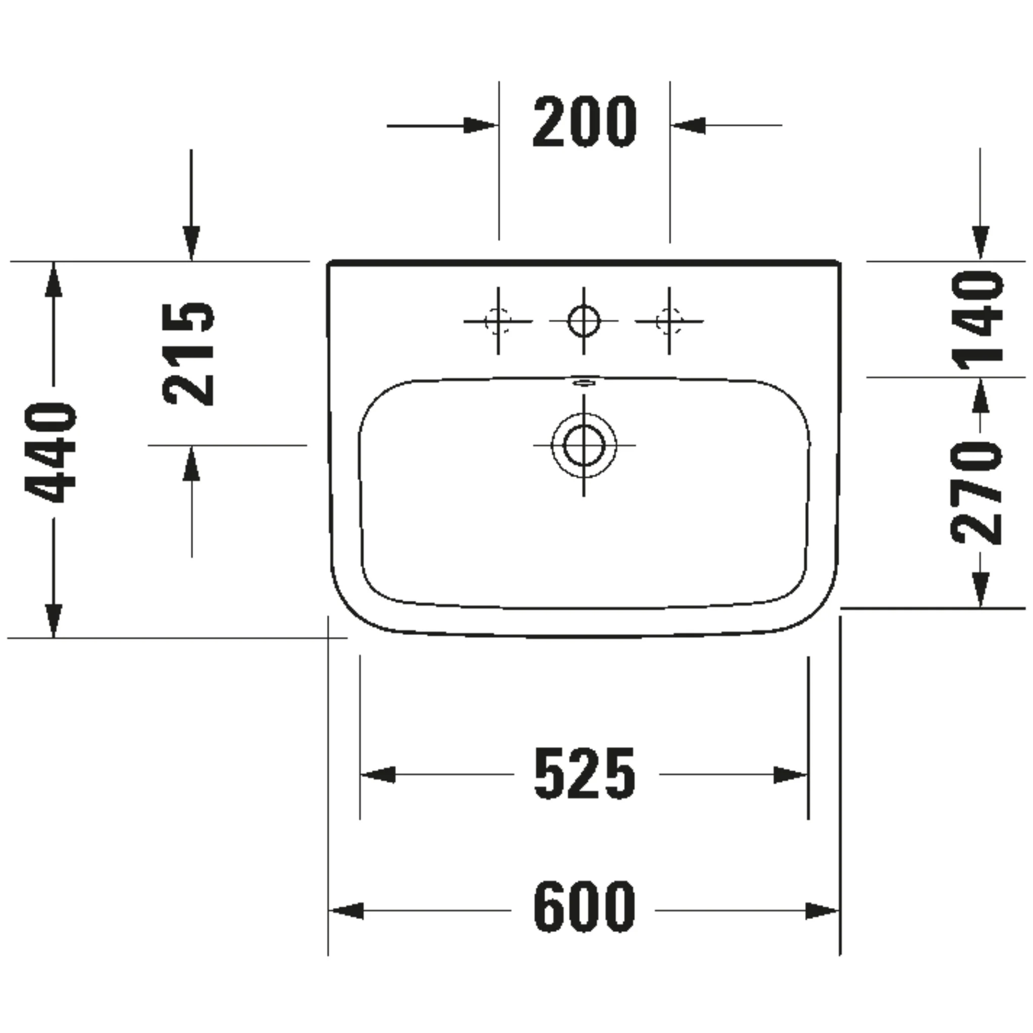 DURASTYLE WASHBASIN (MULTIPLE SIZES) - Image 8