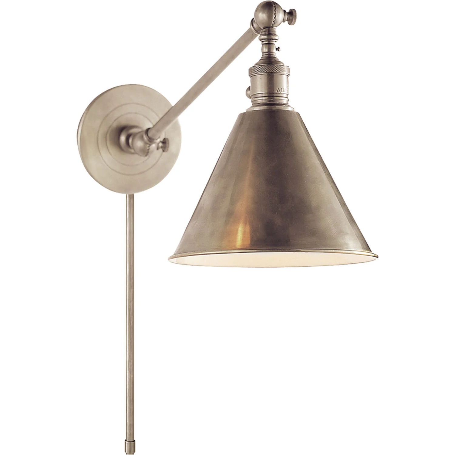 E. F. CHAPMAN BOSTON 18-INCH SINGLE ARM LIBRARY LIGHT - Image 3