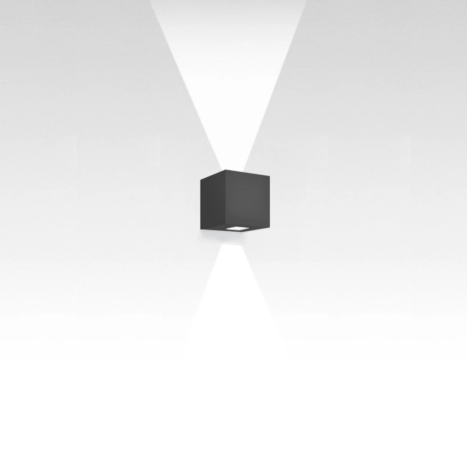 EFFETTO 14-INCH SQUARE DIRECT/INDIRECT 2-LARGE BEAMS WALL LIGHT - Image 2