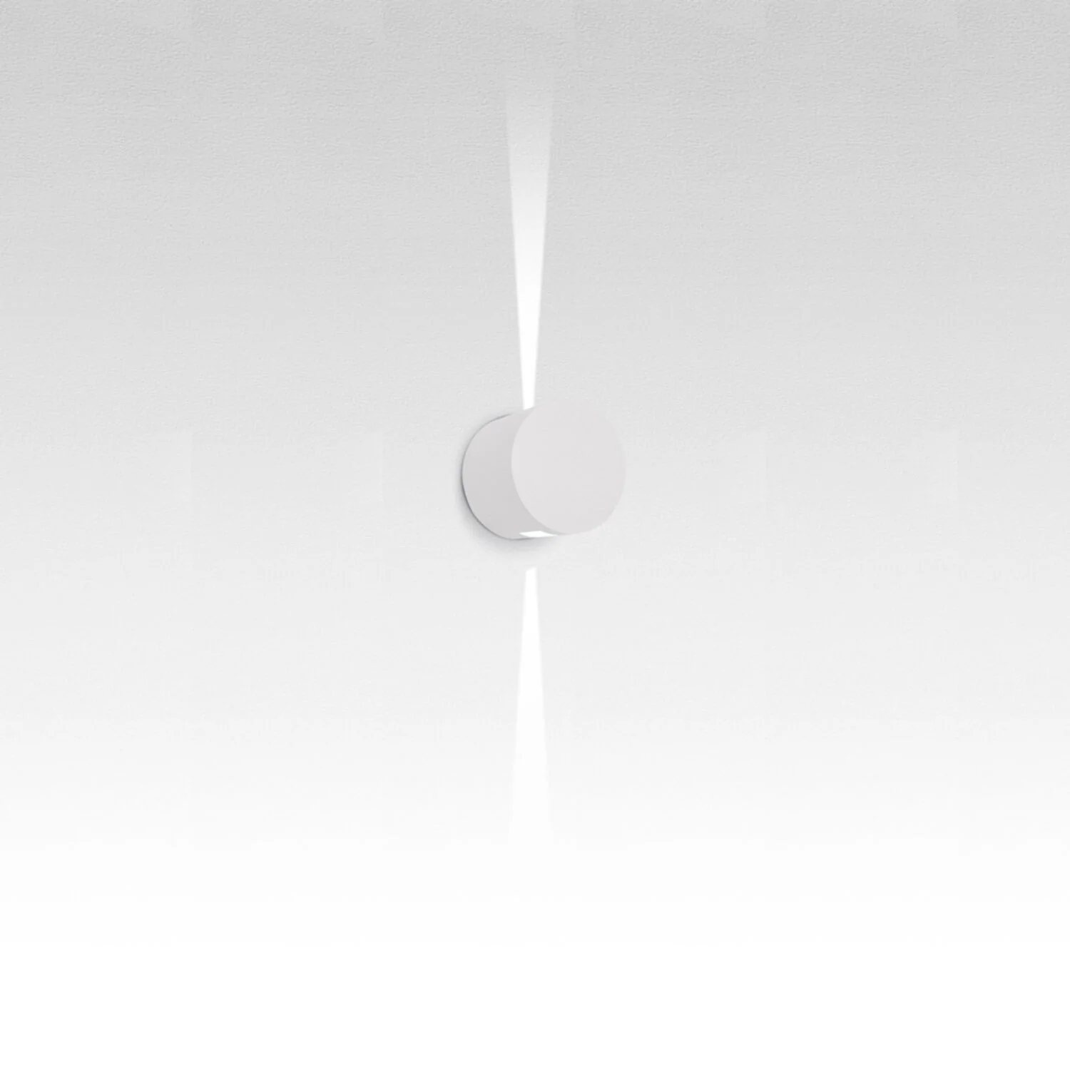 EFFETTO 16-INCH ROUND DIRECT/INDIRECT 2-NARROW BEAMS WALL LIGHT
