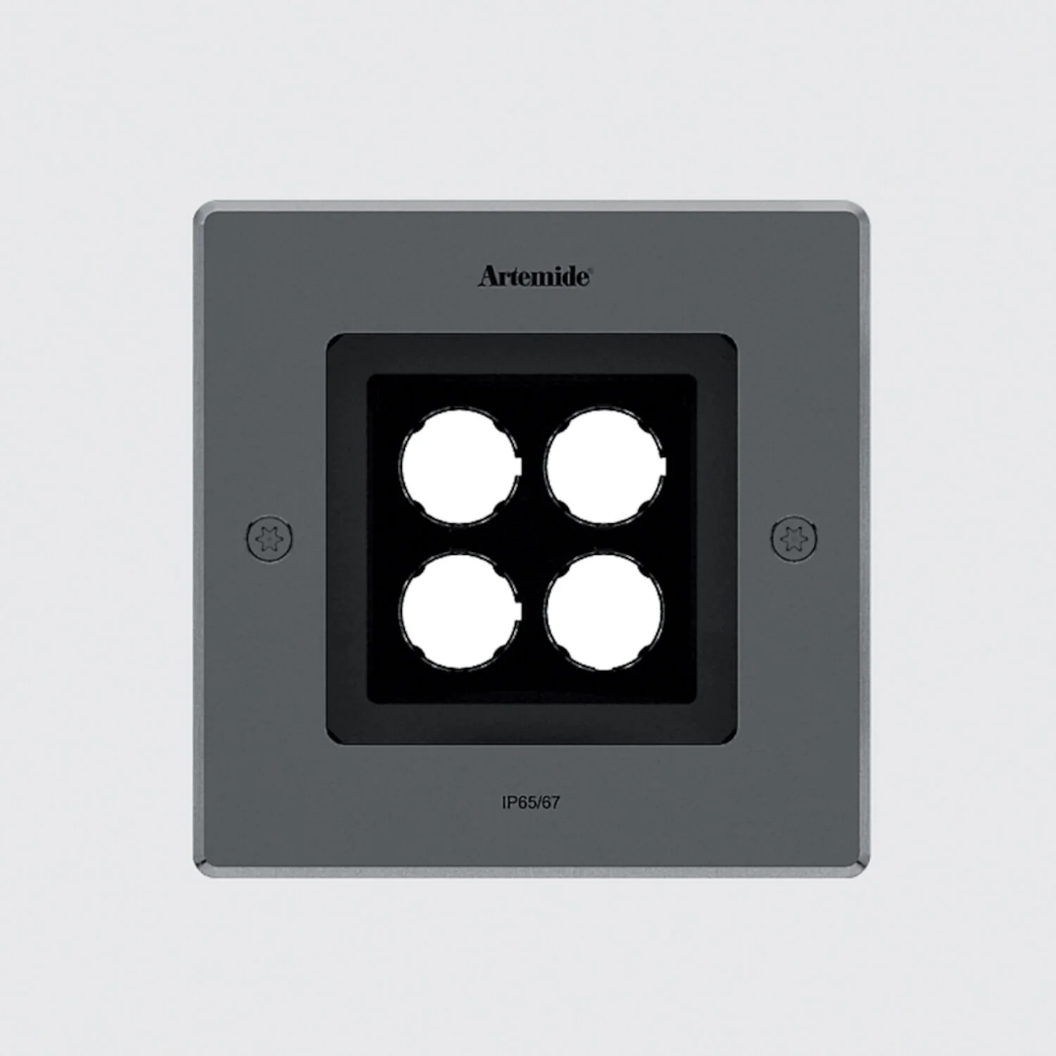 EGO 150 SQUARE ASYMETRICAL DOWNLIGHT CEILING RECESSED - Image 2