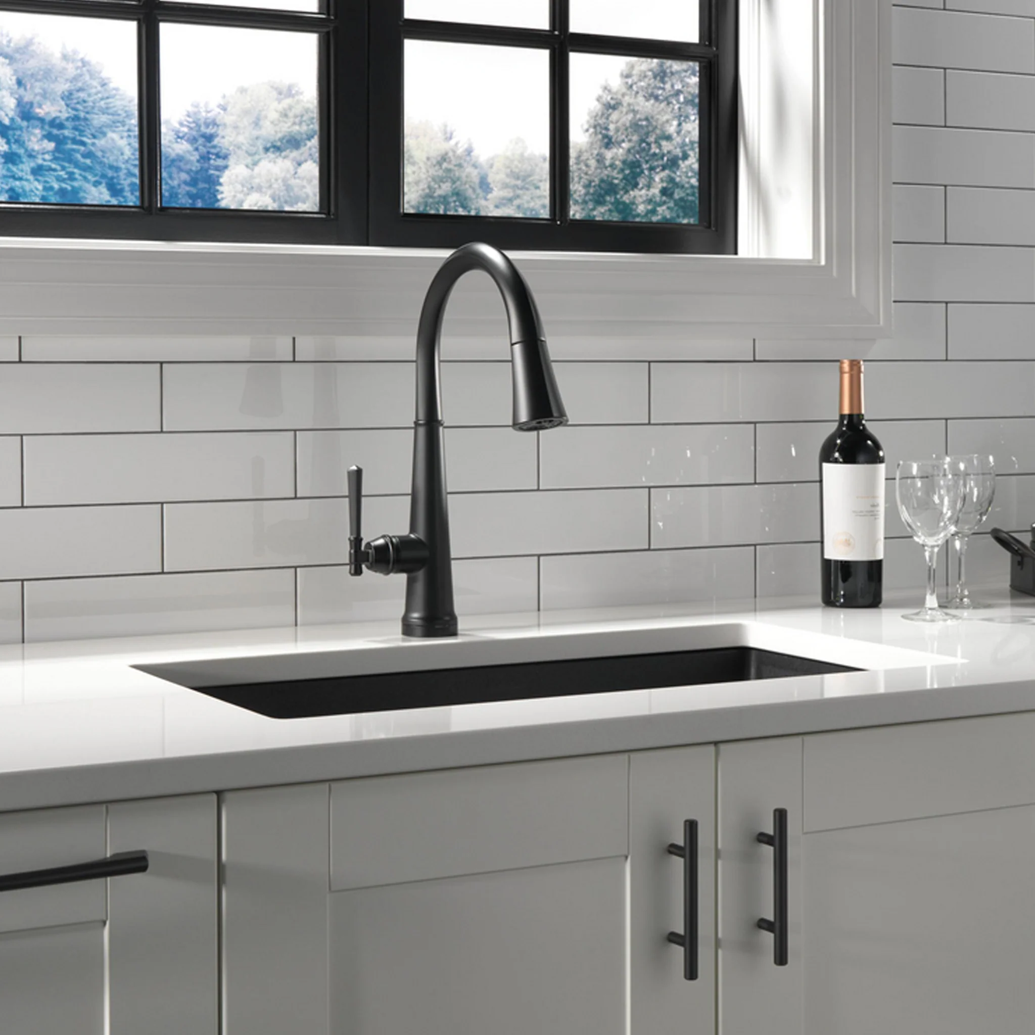 EMMELINE TOUCH 2O PULL-DOWN KICHEN FAUCET 1L W/SHIELDSPRAY - Image 2