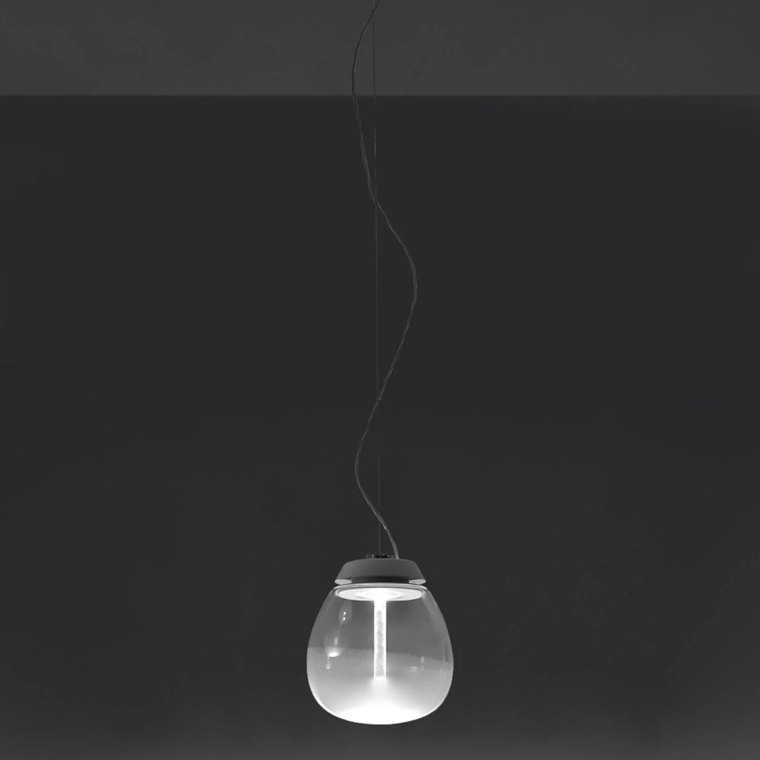 EMPATIA 10.25-INCH 3000K LED 2-WIRE DIMMING PENDANT LIGHT WITH EXTENDED LENGTH, 18191-EXT