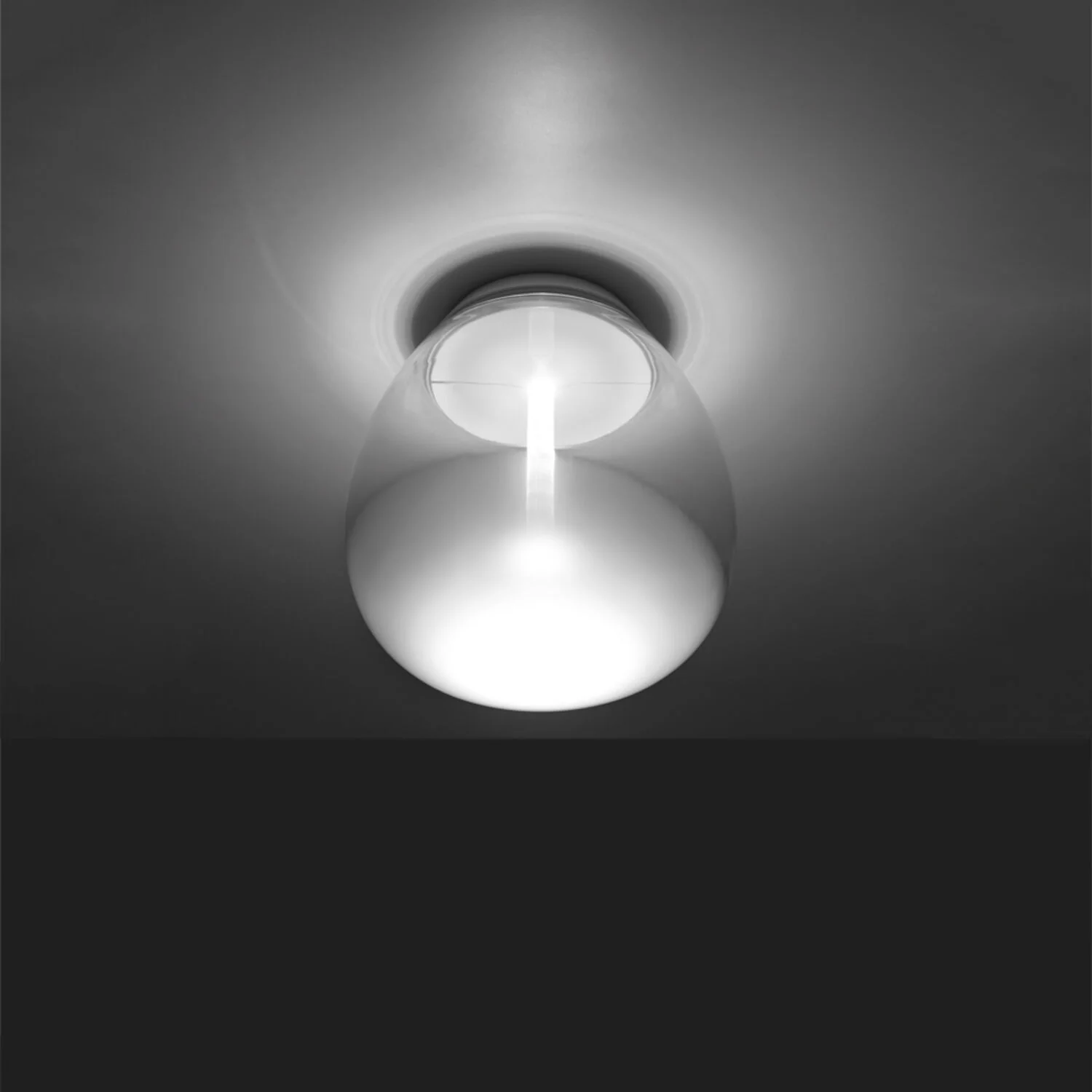EMPATIA 10.25-INCH 3000K LED SEMI FLUSH LIGHT, 18180