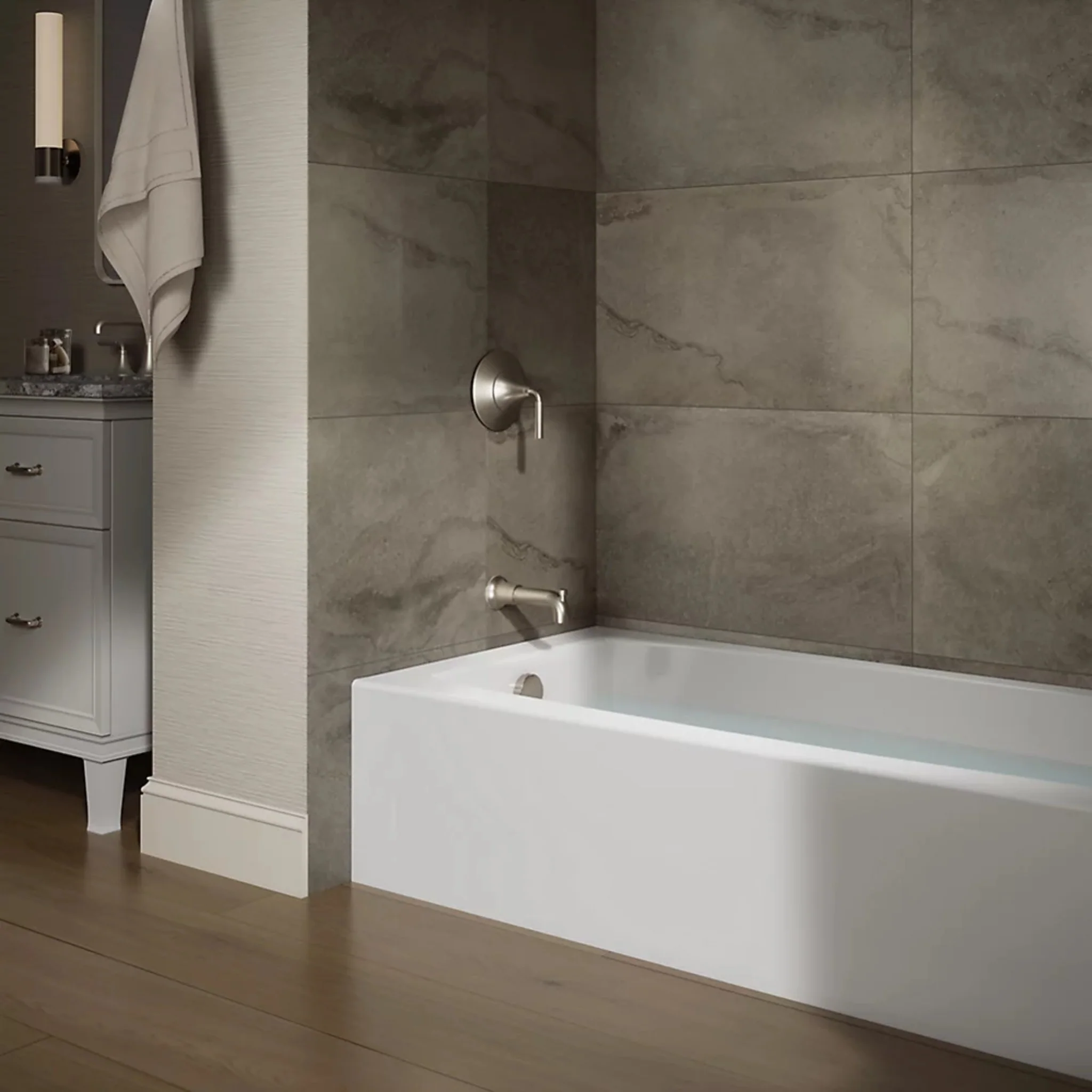 ENTITY RECTANGLE 60 X 30 INCHES ALCOVE BATHTUB WITH INTEGRAL APRON AND FLANGE - Image 2