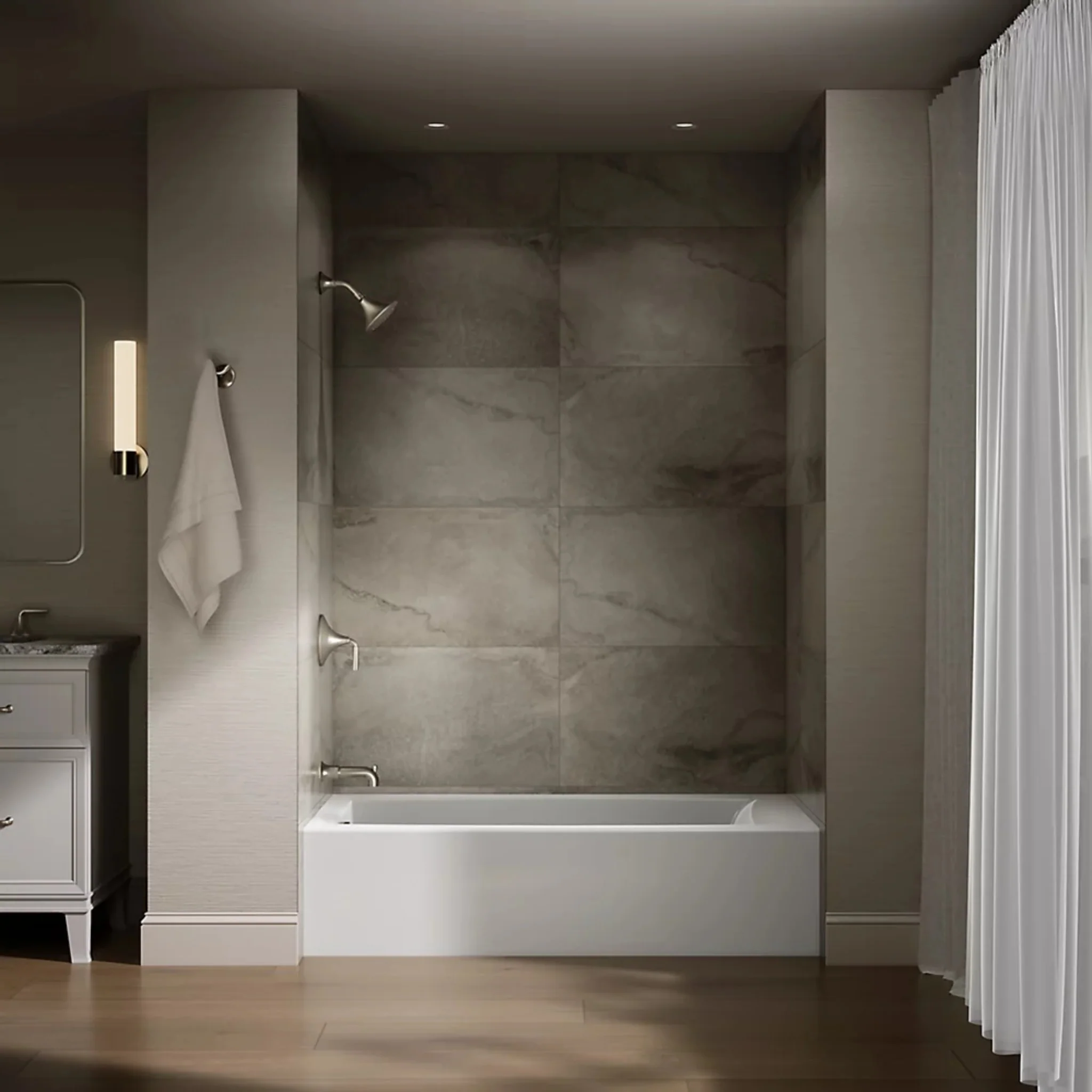 ENTITY RECTANGLE 60 X 30 INCHES ALCOVE BATHTUB WITH INTEGRAL APRON AND FLANGE - Image 5