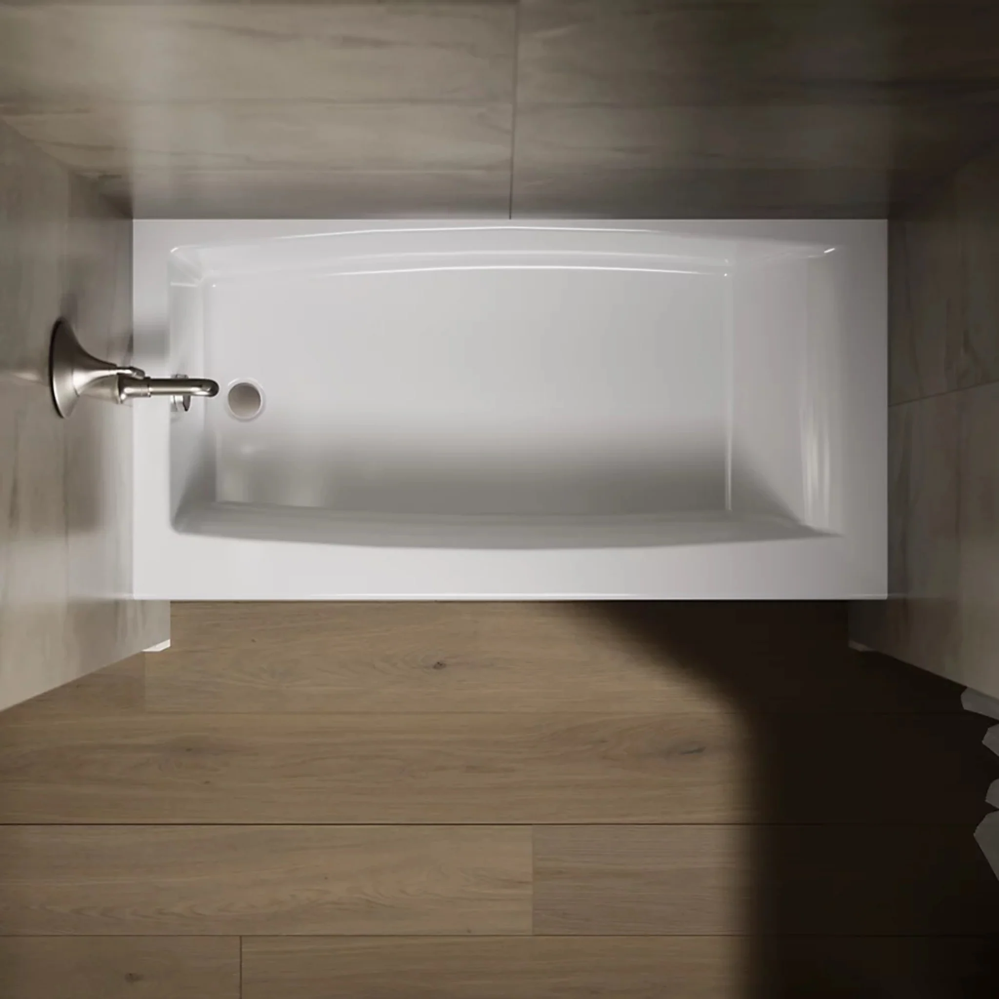 ENTITY RECTANGLE 60 X 30 INCHES ALCOVE BATHTUB WITH INTEGRAL APRON AND FLANGE - Image 6