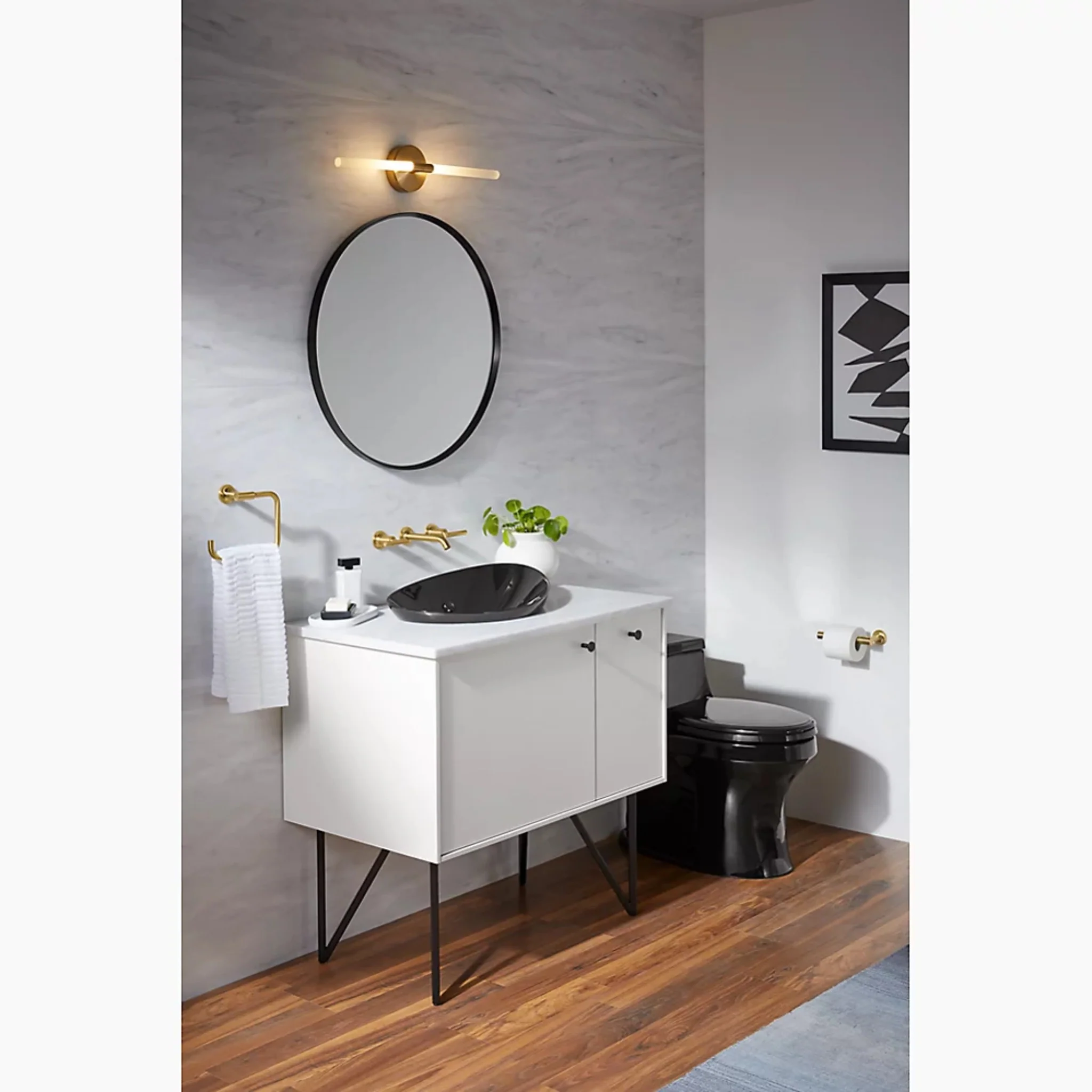 ESSENTIAL ROUND FRAMED MIRROR (MULTIPLE SIZES) - Image 22