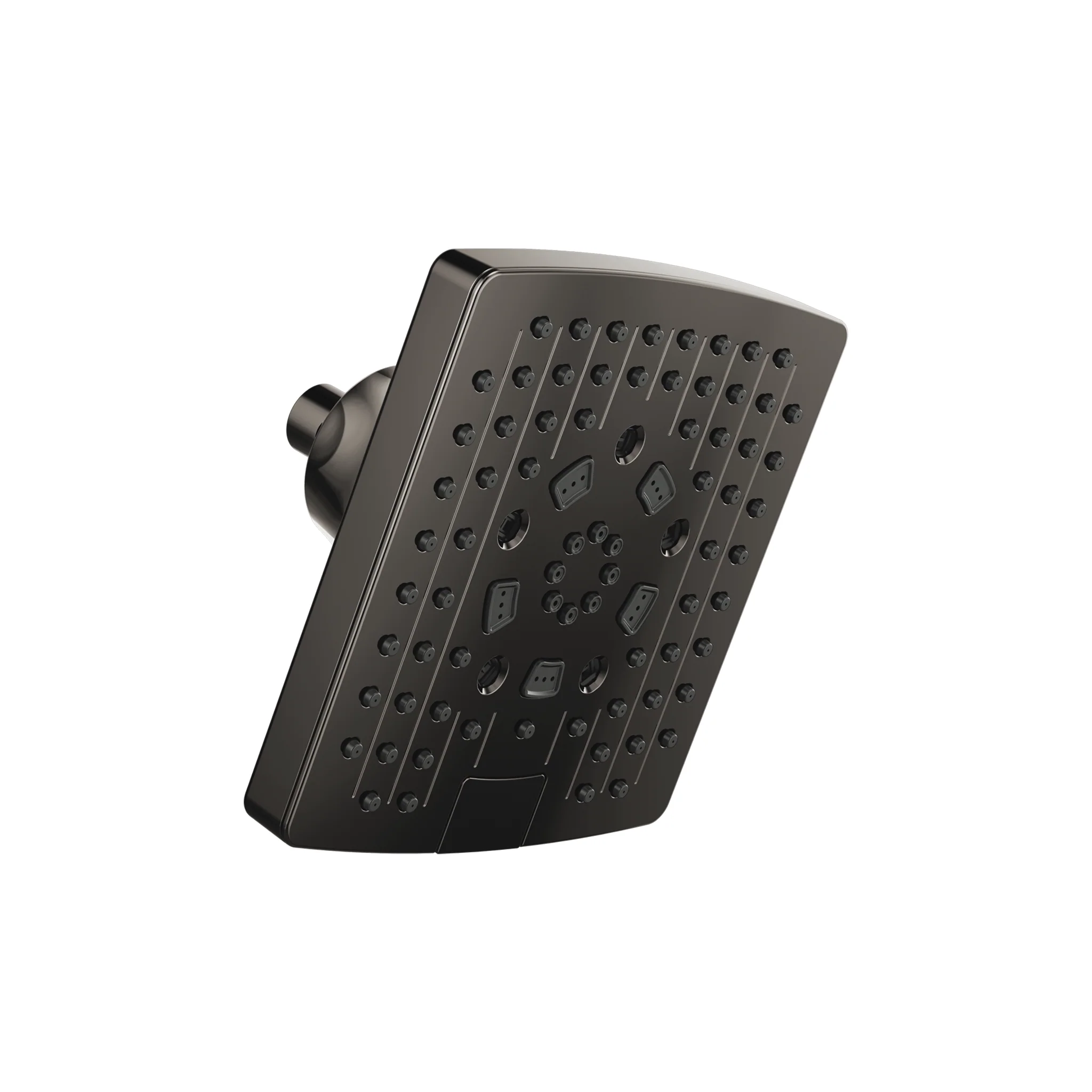 ESSENTIAL™ SHOWER SERIES 7" LINEAR SQUARE H2OKINETIC® MULTI-FUNCTION WALL MOUNT SHOWERHEAD - Image 4