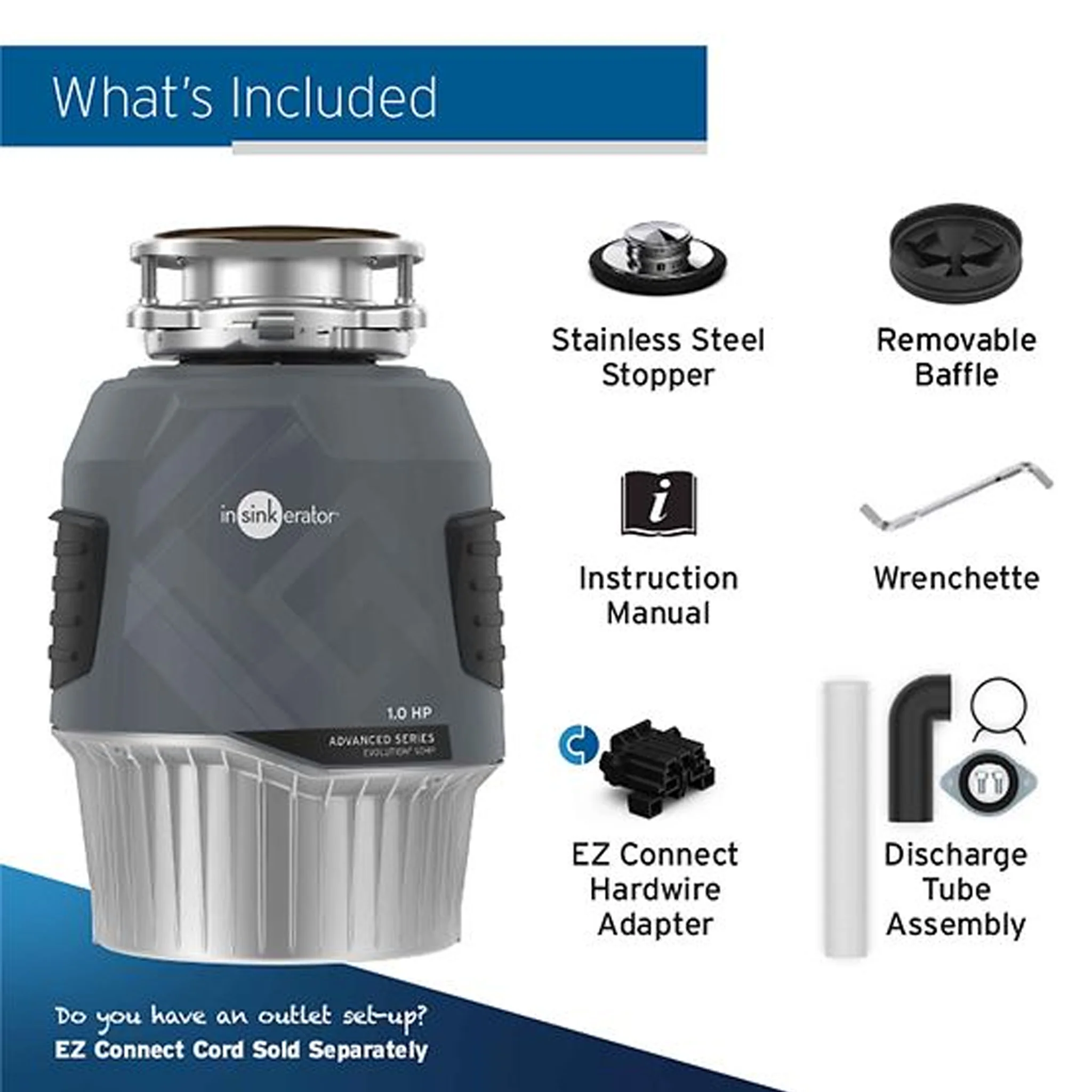 EVOLUTION 1.0HP WASTE DISPOSER - Image 5