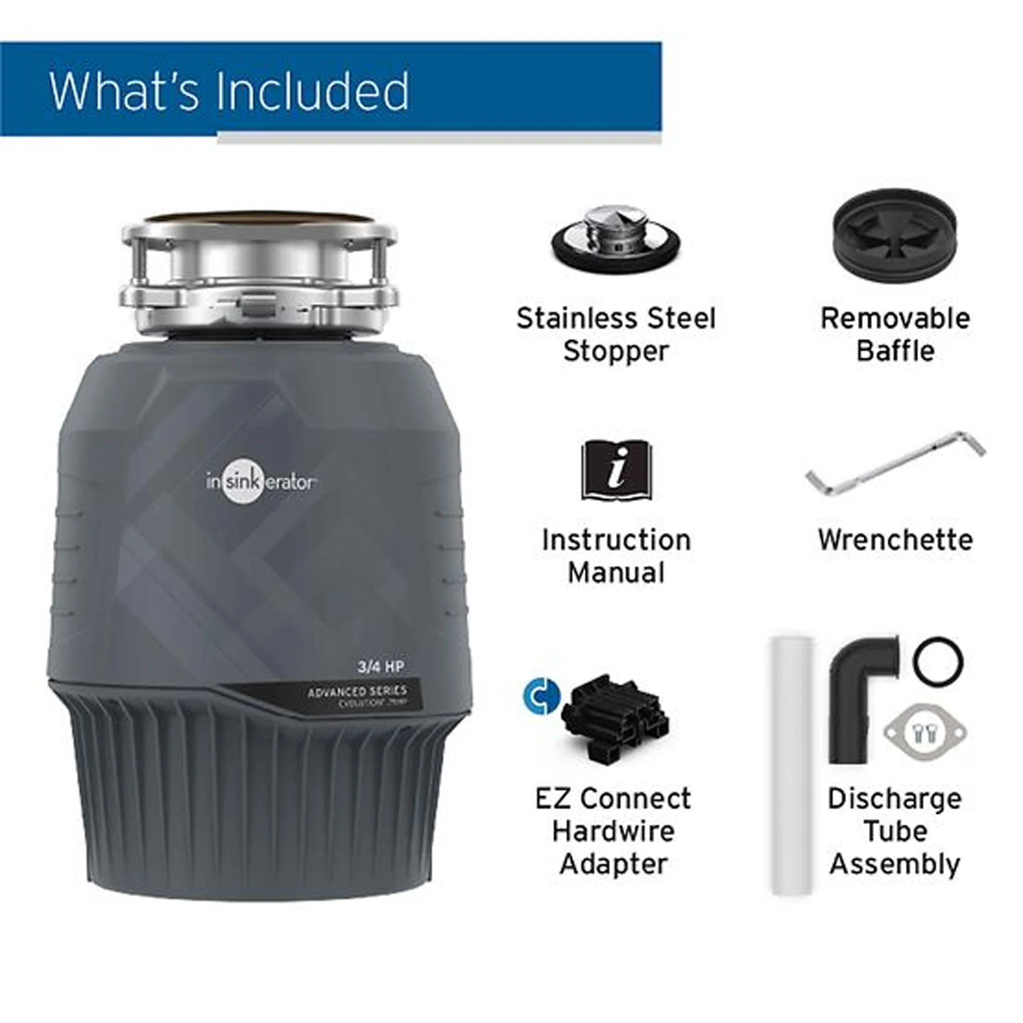 EVOLUTION .75HP WASTE DISPOSER - Image 5