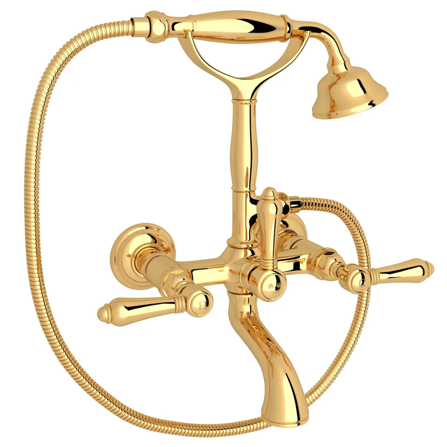 EXPOSED WALL MOUNT TUB FILLER (LEVER HANDLE) - Image 2