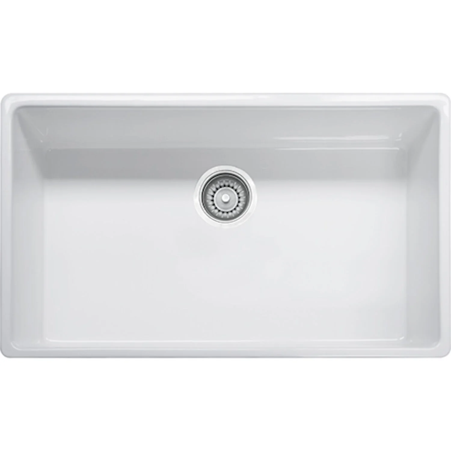 FARM HOUSE APRON FRONT SINGLE BOWL FIRECLAY KITCHEN SINK