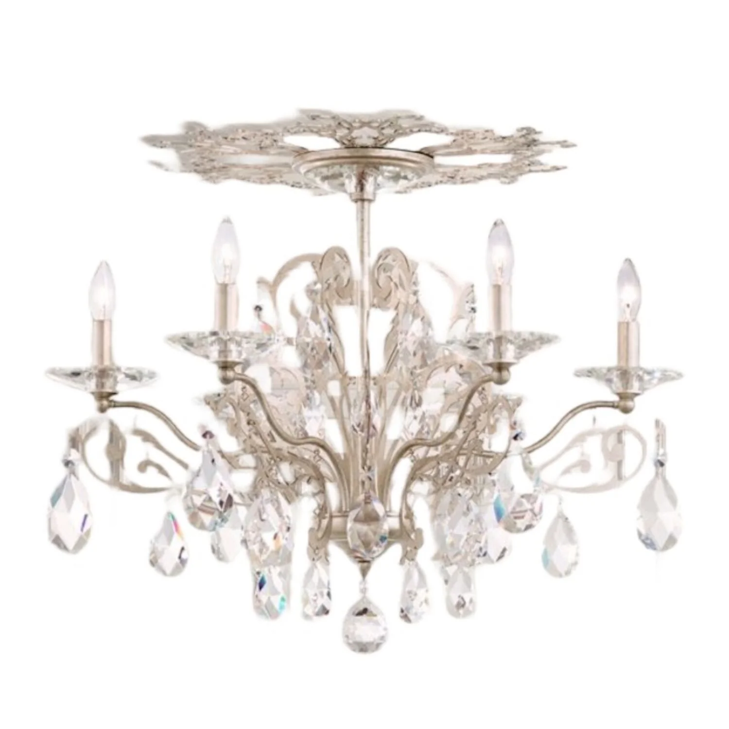 FILIGRAE SEMI FLUSH LIGHT