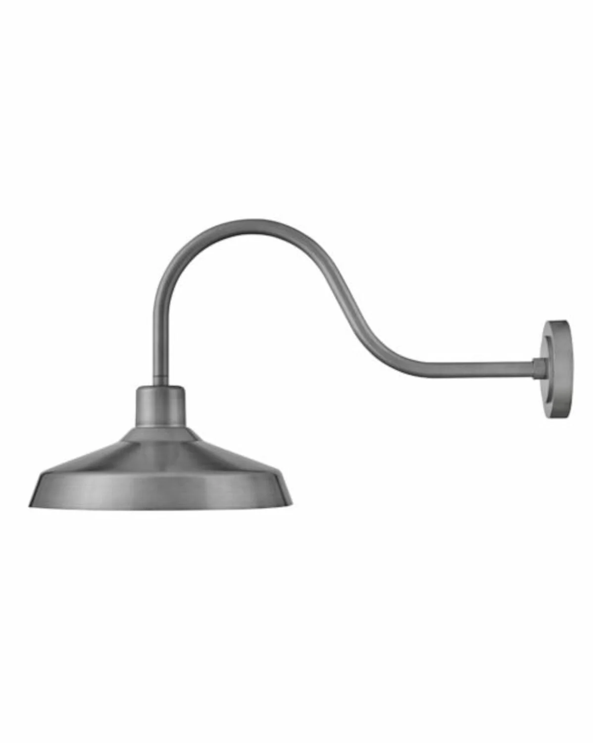 FORGE MEDIUM WALL MOUNT LANTERN (GOOSENECK) - Image 3