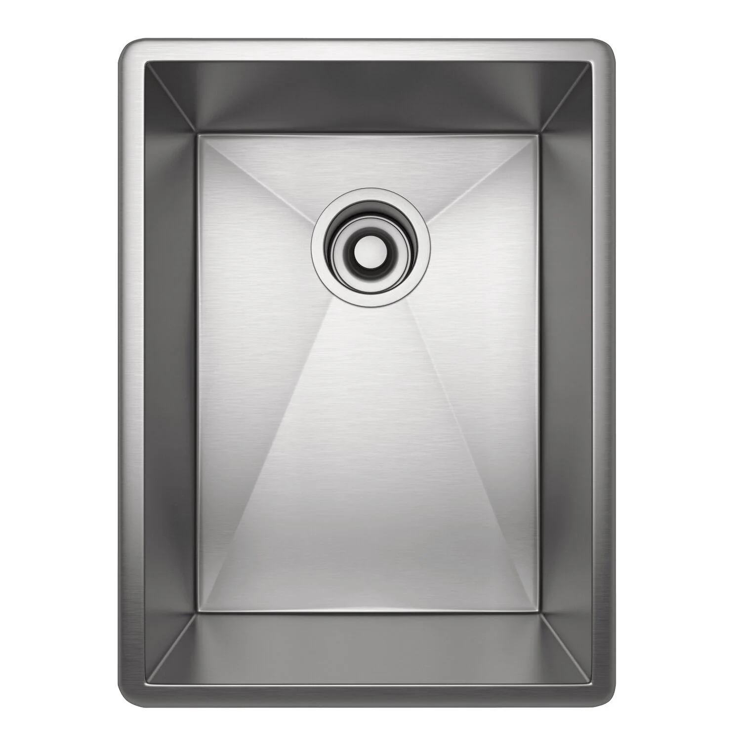FORZE 13" SINGLE BOWL STAINLESS STEEL KITCHEN OR BAR/FOOD PREP SINK
