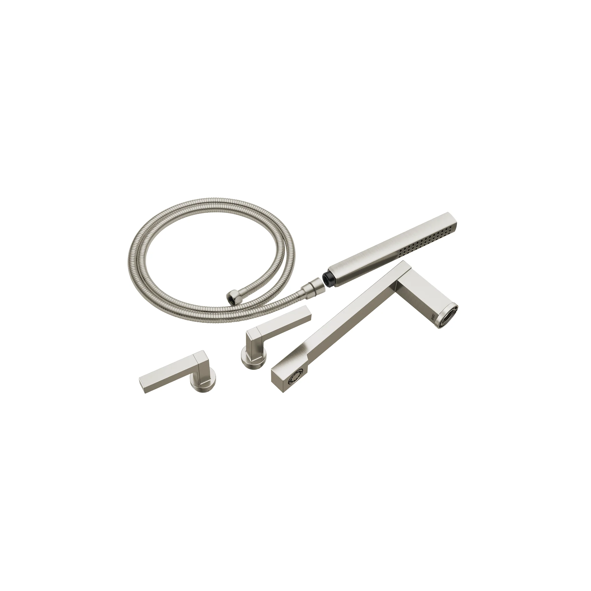 FRANK LLOYD WRIGHT TWO-HANDLE TUB FILLER TRIM KIT WITH LEVER-HANDLES - Image 3