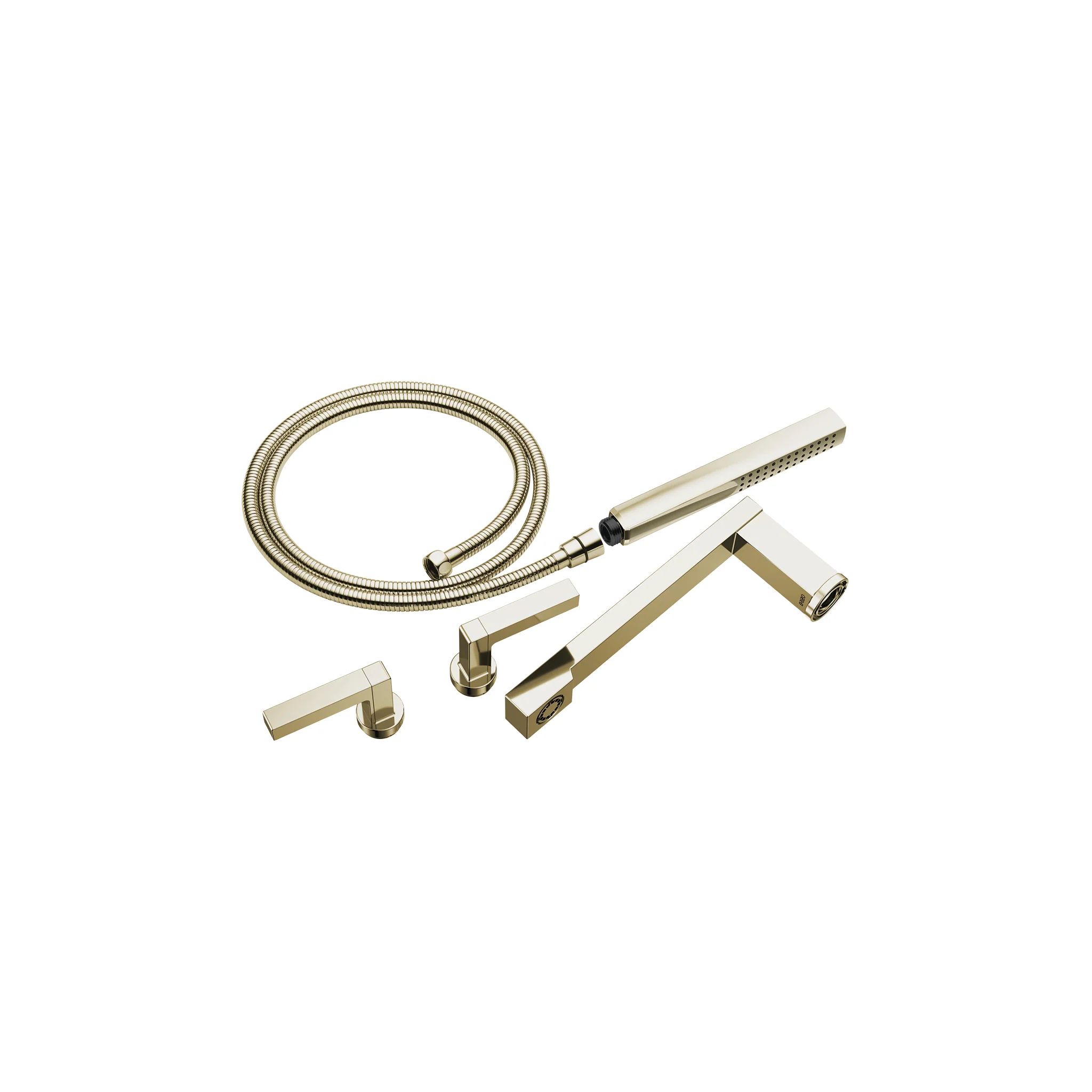 FRANK LLOYD WRIGHT TWO-HANDLE TUB FILLER TRIM KIT WITH LEVER-HANDLES - Image 5
