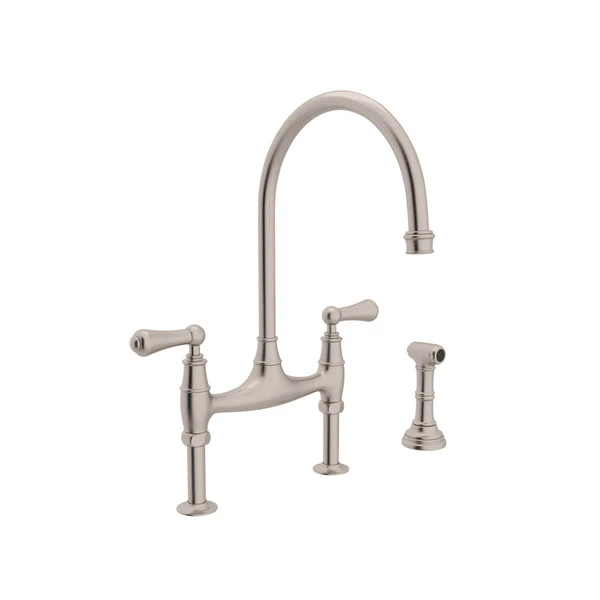 GEORGIAN ERA BRIDGE KITCHEN FAUCET WITH SIDESPRAY - Image 6