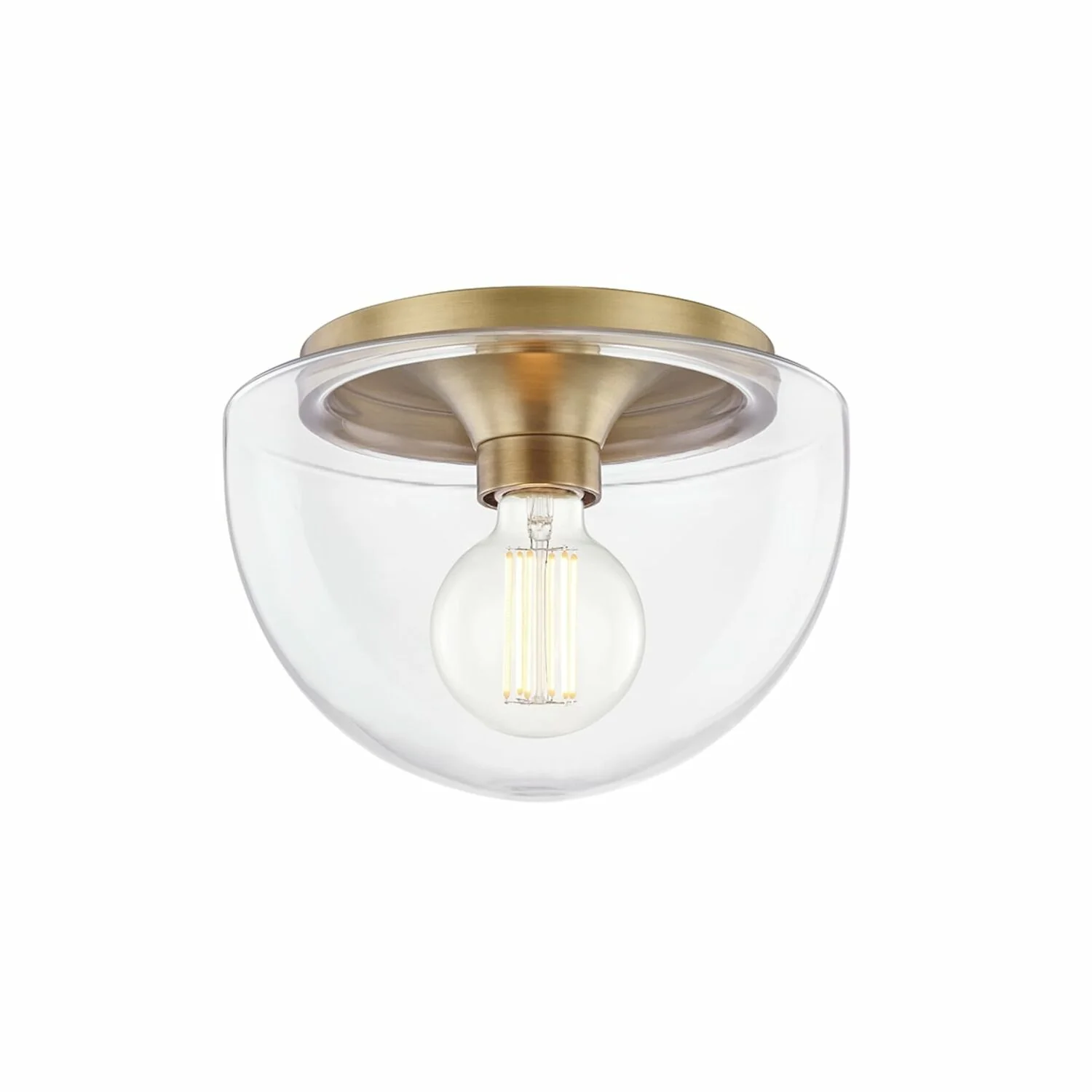 GRACE 10" ONE LIGHT FLUSH MOUNT