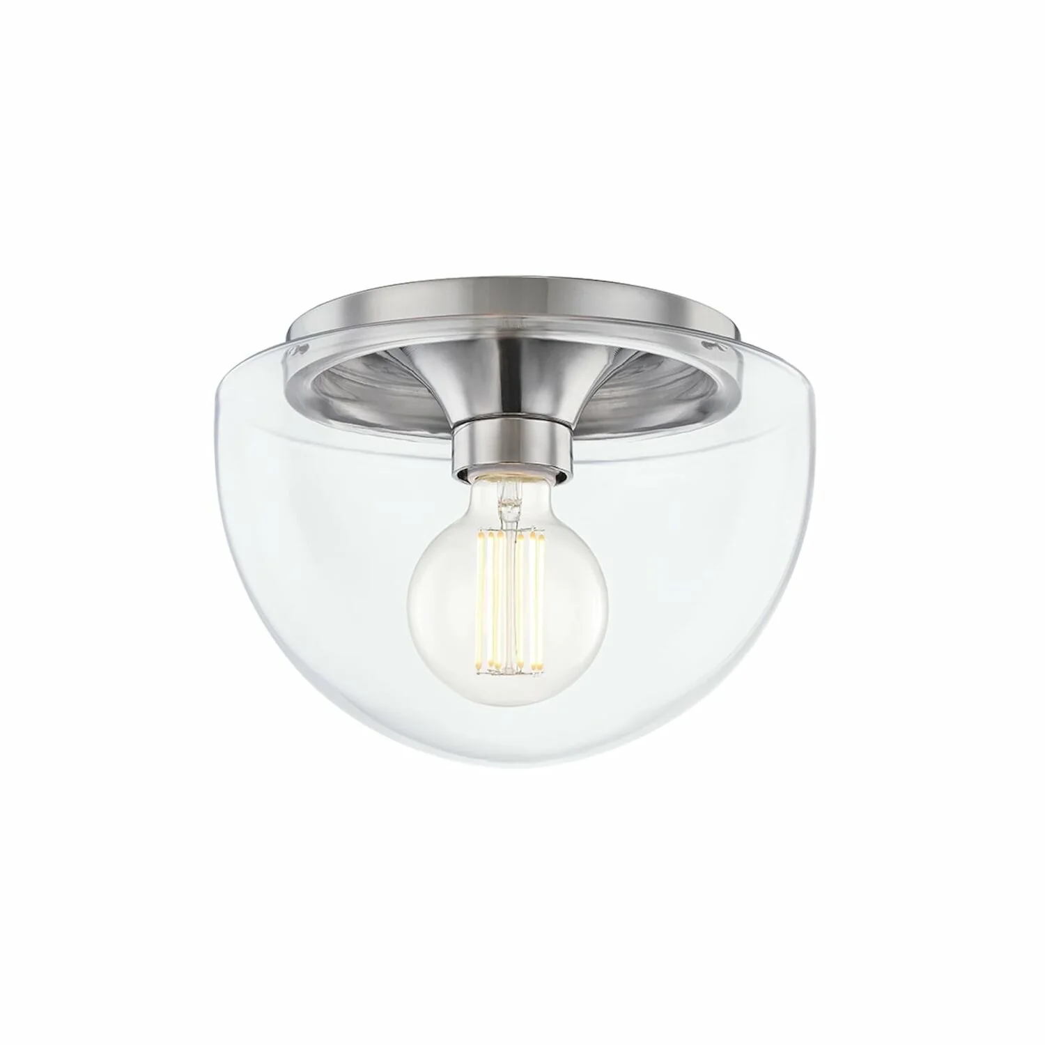 GRACE 10" ONE LIGHT FLUSH MOUNT - Image 2