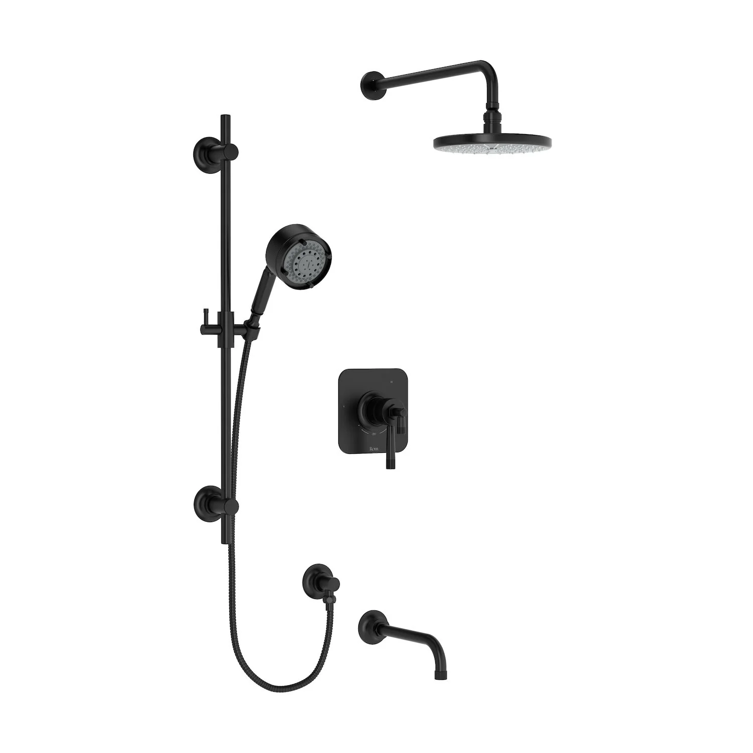 GRACELINE 1/2" THERMOSTATIC & PRESSURE BALANCE 3 FUNCTION SYSTEM WITH INTEGRATED VOLUME CONTROL - Image 3