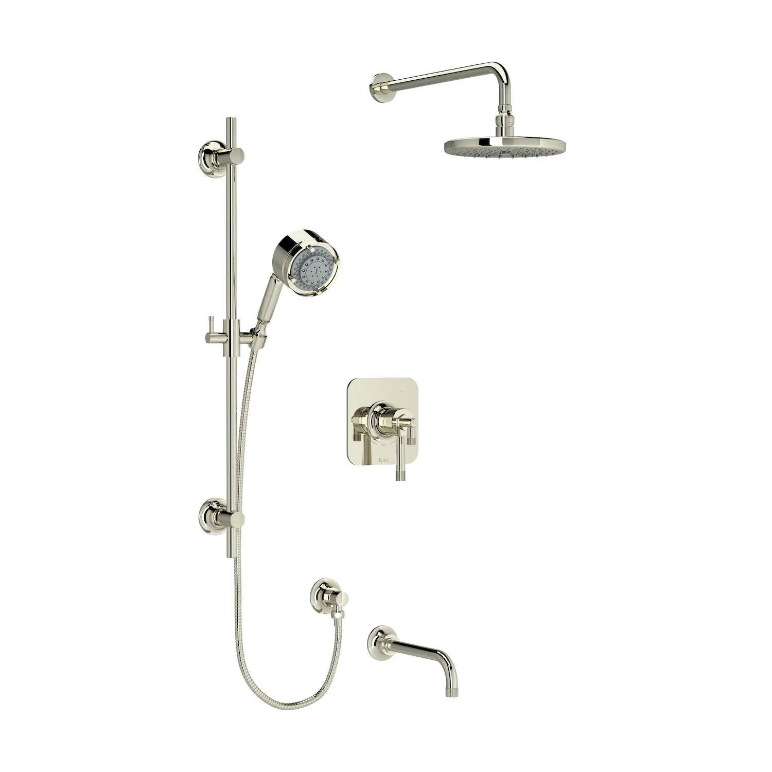 GRACELINE 1/2" THERMOSTATIC & PRESSURE BALANCE 3 FUNCTION SYSTEM WITH INTEGRATED VOLUME CONTROL - Image 4