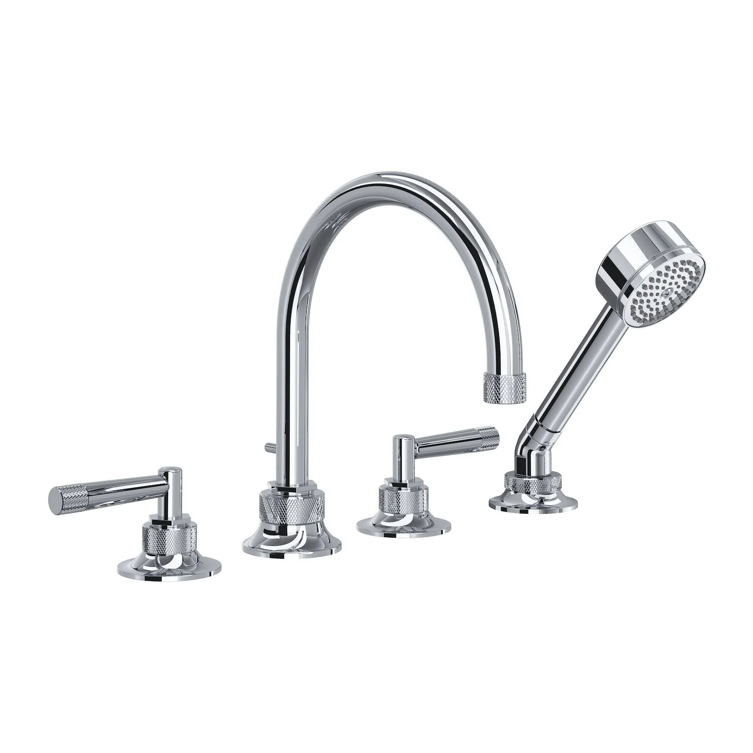 GRACELINEĀ® 4-HOLE DECK MOUNT TUB FILLER (LEVER HANDLE)