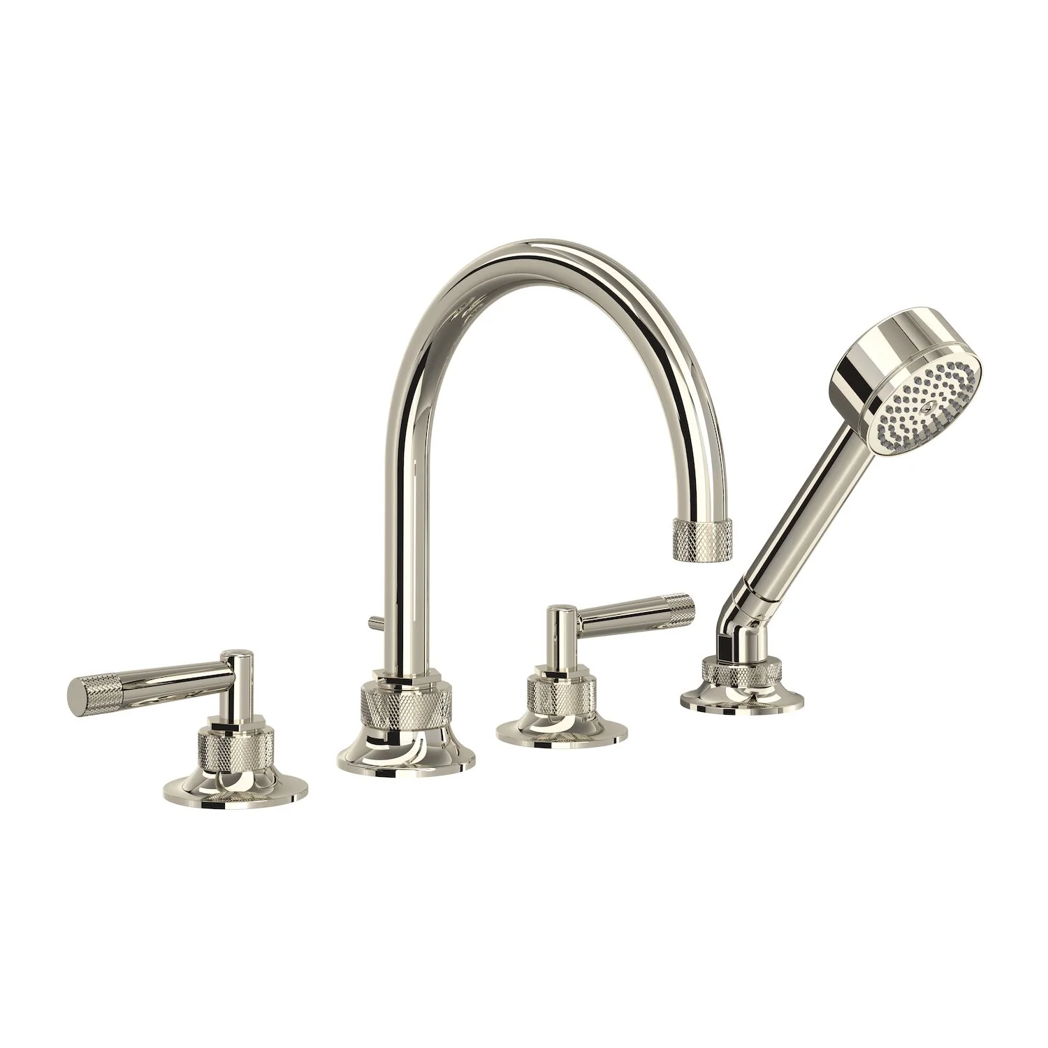 GRACELINEĀ® 4-HOLE DECK MOUNT TUB FILLER (LEVER HANDLE) - Image 3