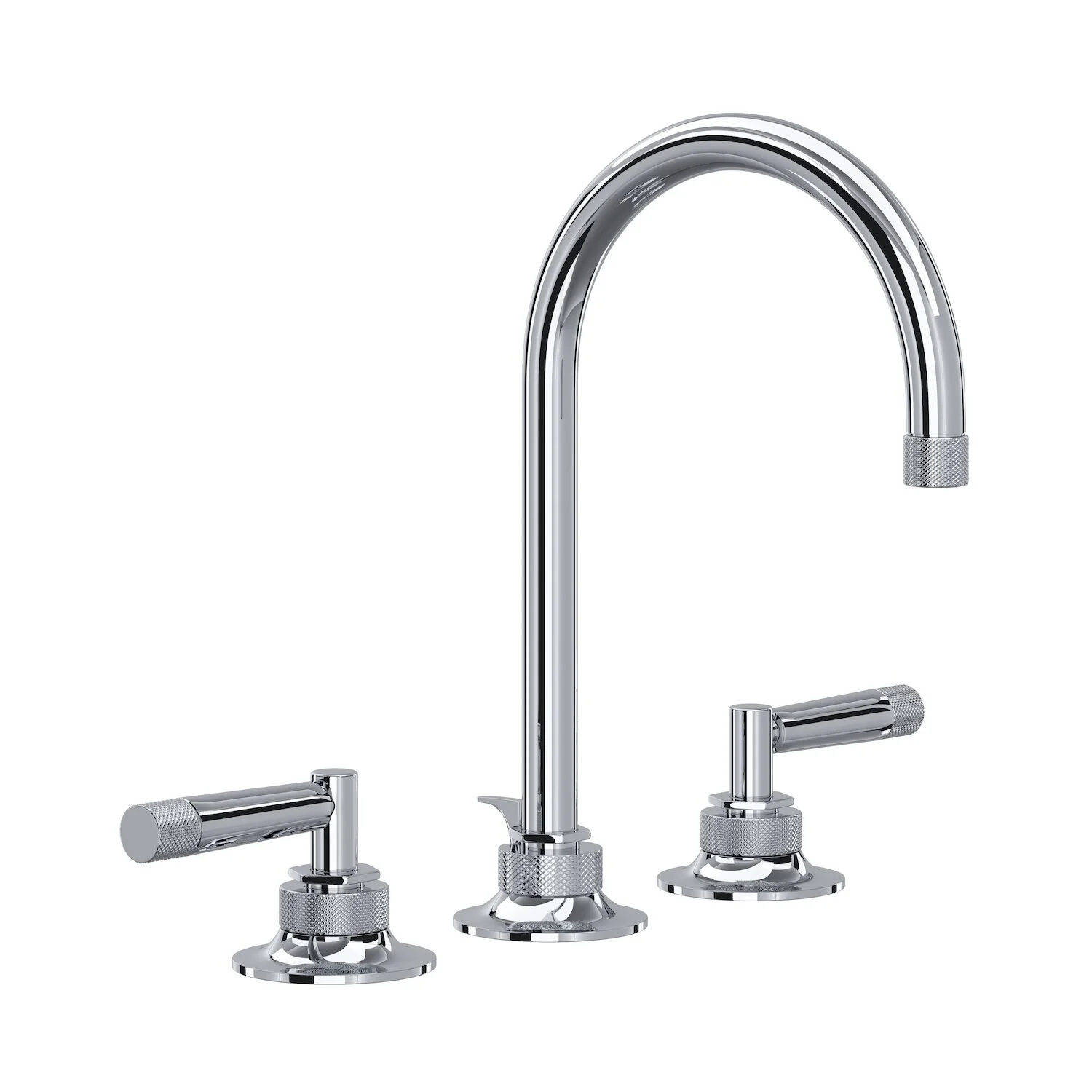 GRACELINEĀ® WIDESPREAD LAVATORY FAUCET WITH C-SPOUT (LEVER HANDLE)