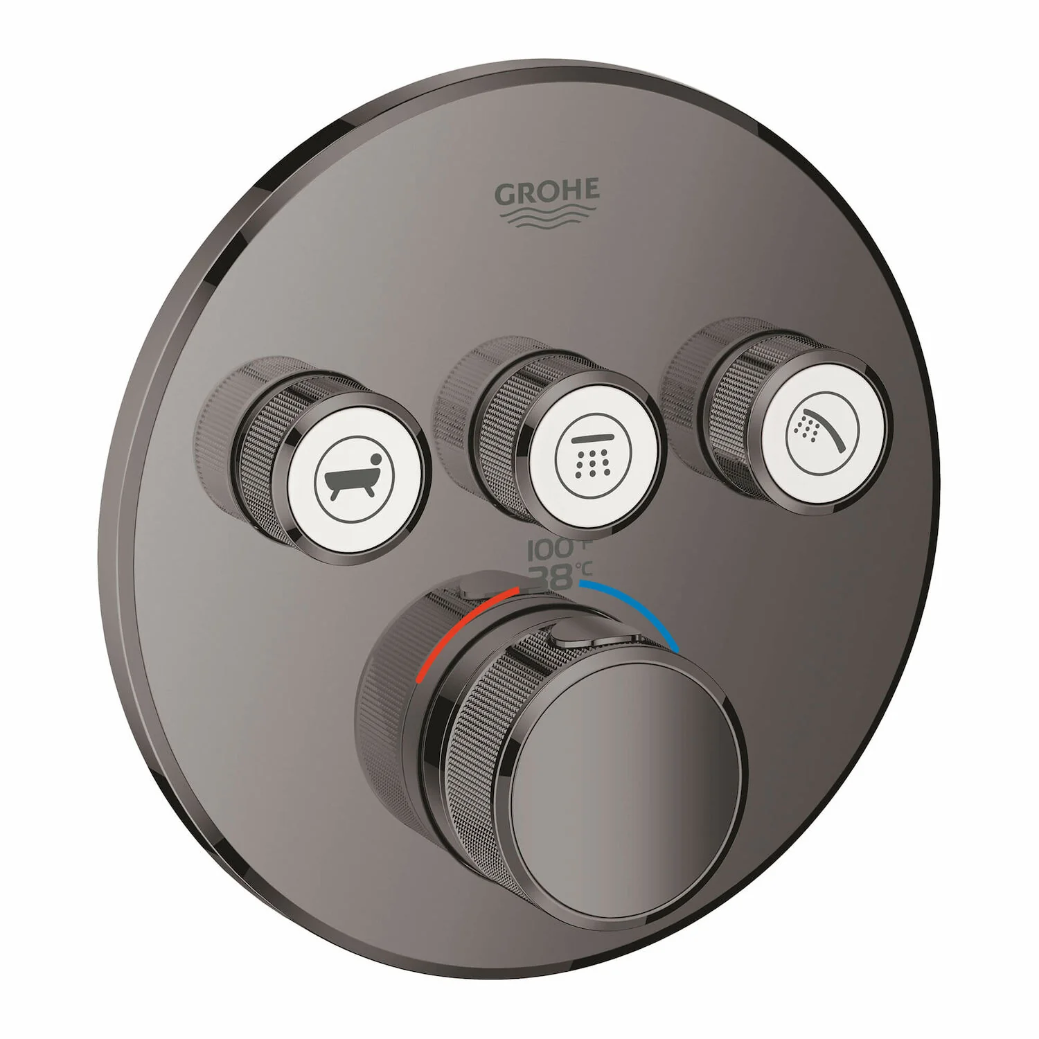 GROHTHERM SMARTCONTROL TRIPLE FUNCTION THERMOSTATIC VALVE TRIM - Image 2