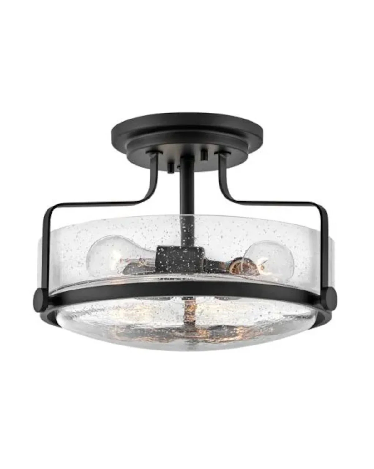 HARPER 14.5-INCH THREE LIGHT SEMI-FLUSH MOUNT - Image 2