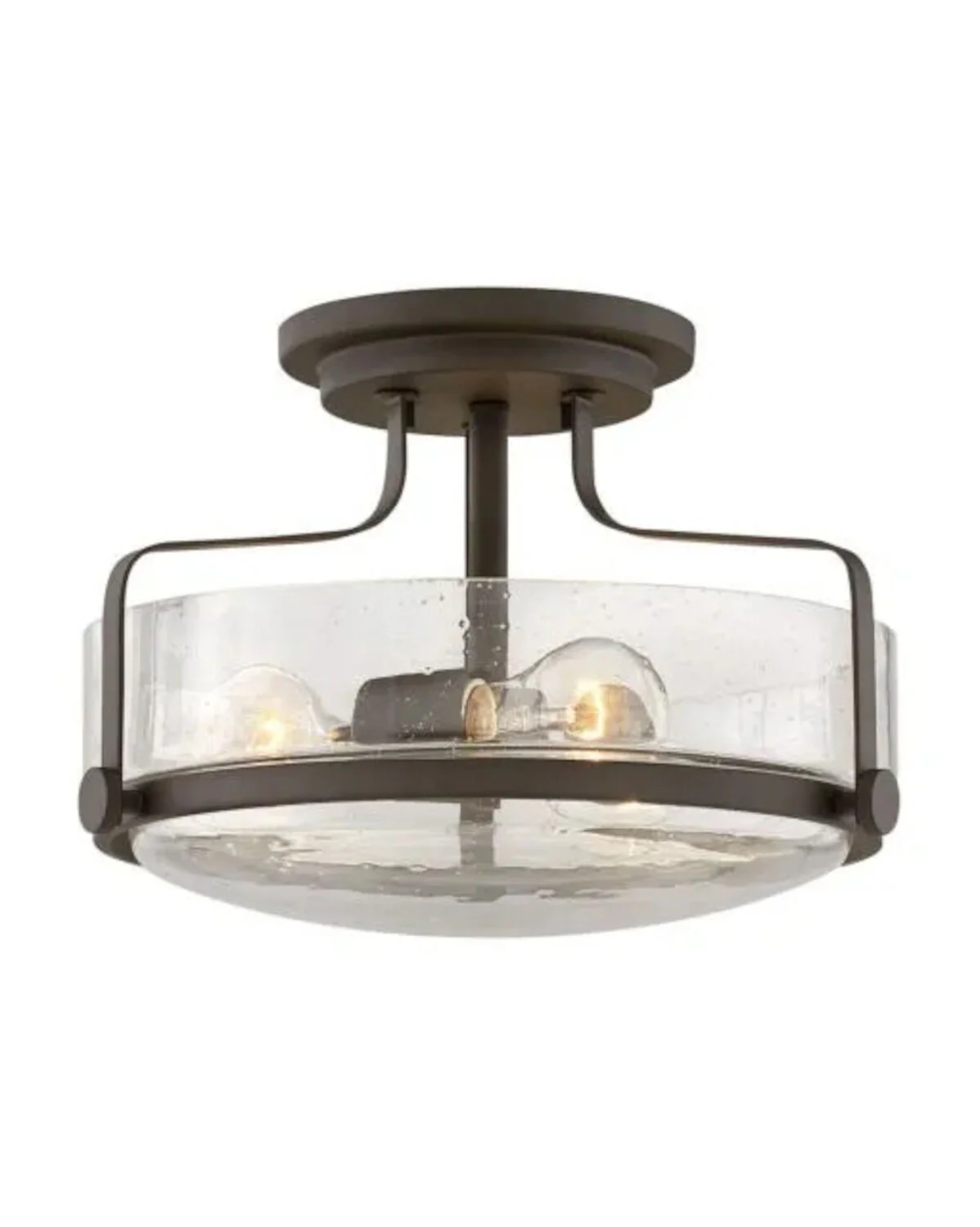 HARPER 14.5-INCH THREE LIGHT SEMI-FLUSH MOUNT - Image 5
