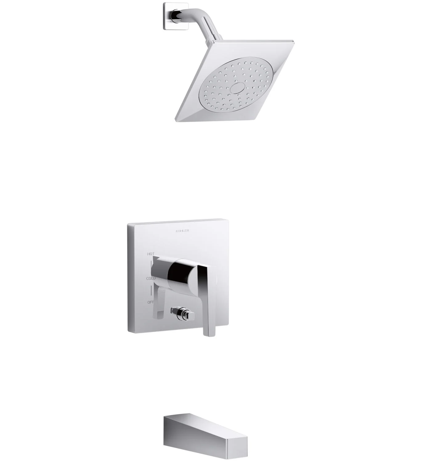 HONESTY® RITE-TEMP® PRESSURE-BALANCING BATH AND SHOWER TRIM SET