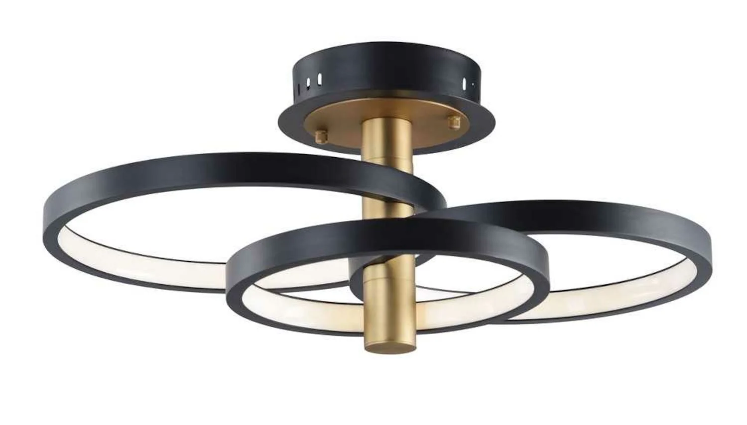 HOOPLA LED SEMI FLUSH MOUNT