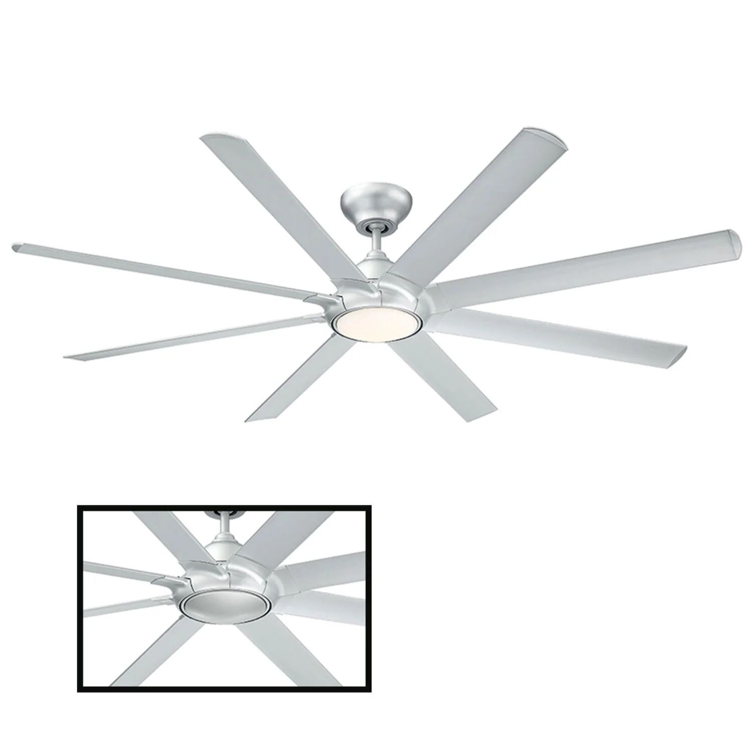 HYDRA 80-INCH 3000K LED CEILING FAN - Image 3