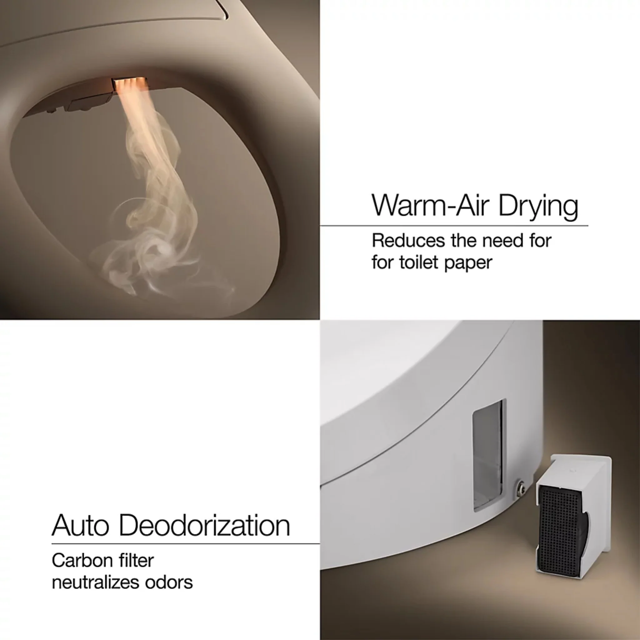 INNATE ONE-PIECE ELONGATED SMART DUAL-FLUSH TOILET - Image 9