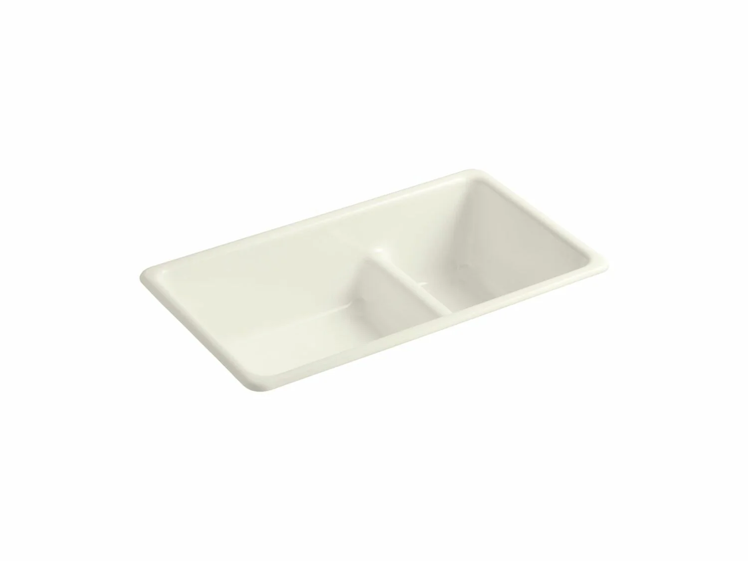 IRON/TONES® 33 X 18-3/4 X 9-5/8 INCHES TOP-/UNDER-MOUNT SMART DIVIDE® LARGE/MEDIUM KITCHEN SINK - Image 3