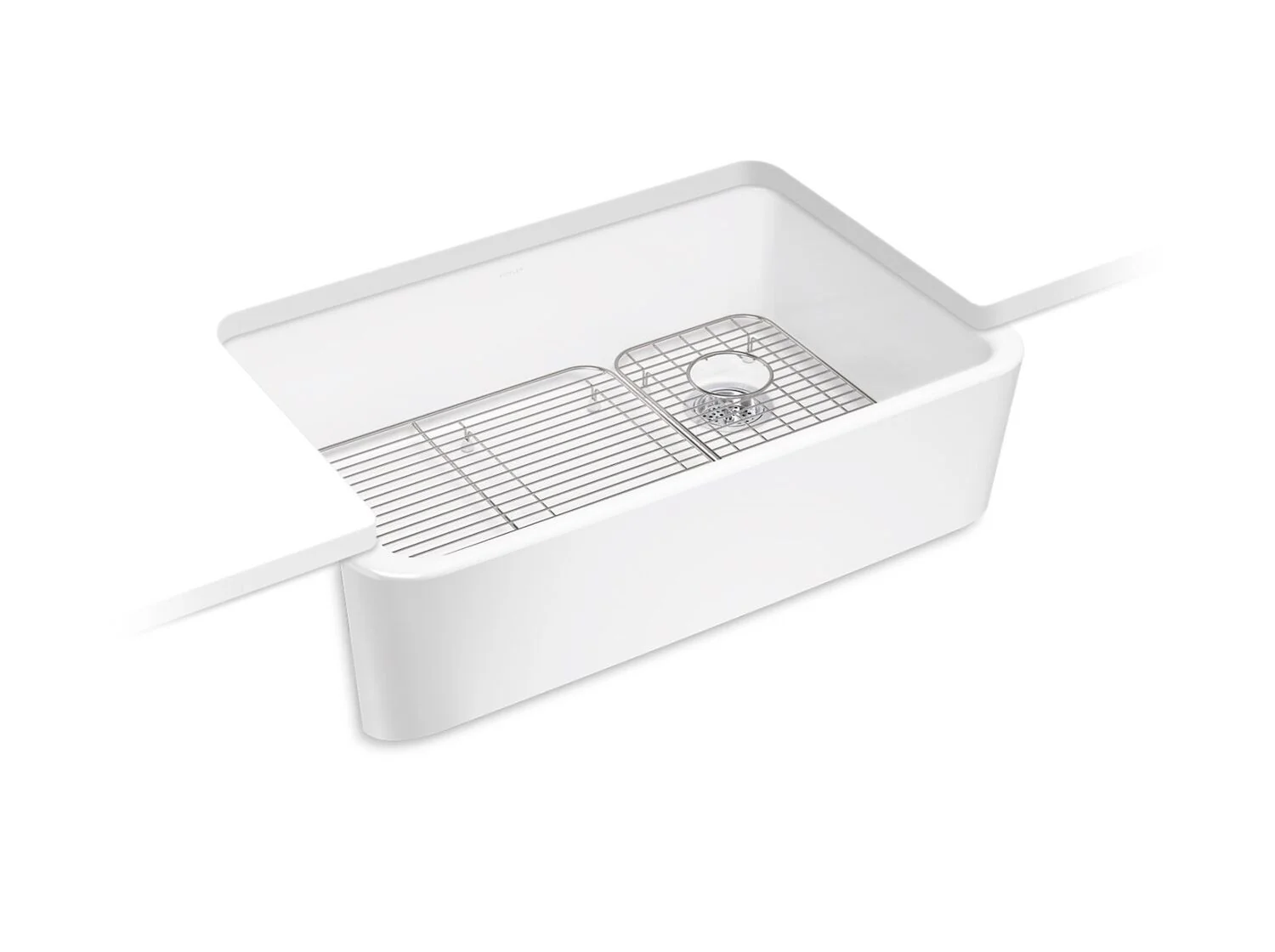 IRONRIDGE 34" UNDERMOUNT SINGLE-BOWL FARMHOUSE KITCHEN SINK
