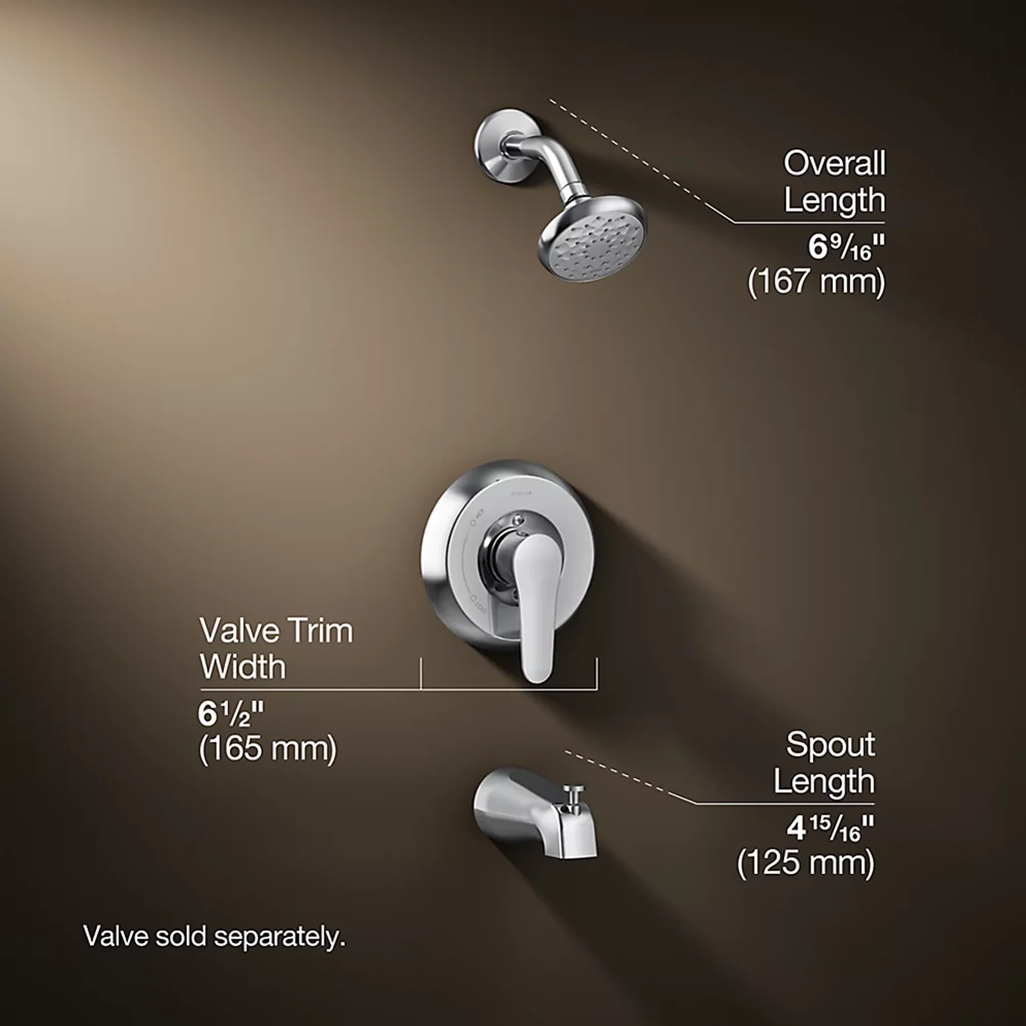 JULY® RITE-TEMP® BATH AND SHOWER TRIM KIT - Image 3