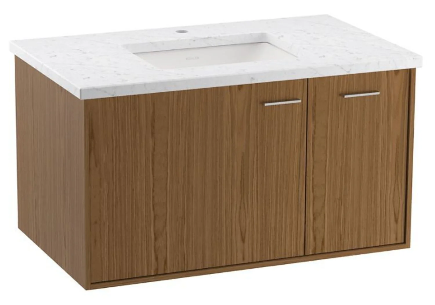 JUTE 36" WALL HUNG BATHROOM VANITY CABINET (ONLY)