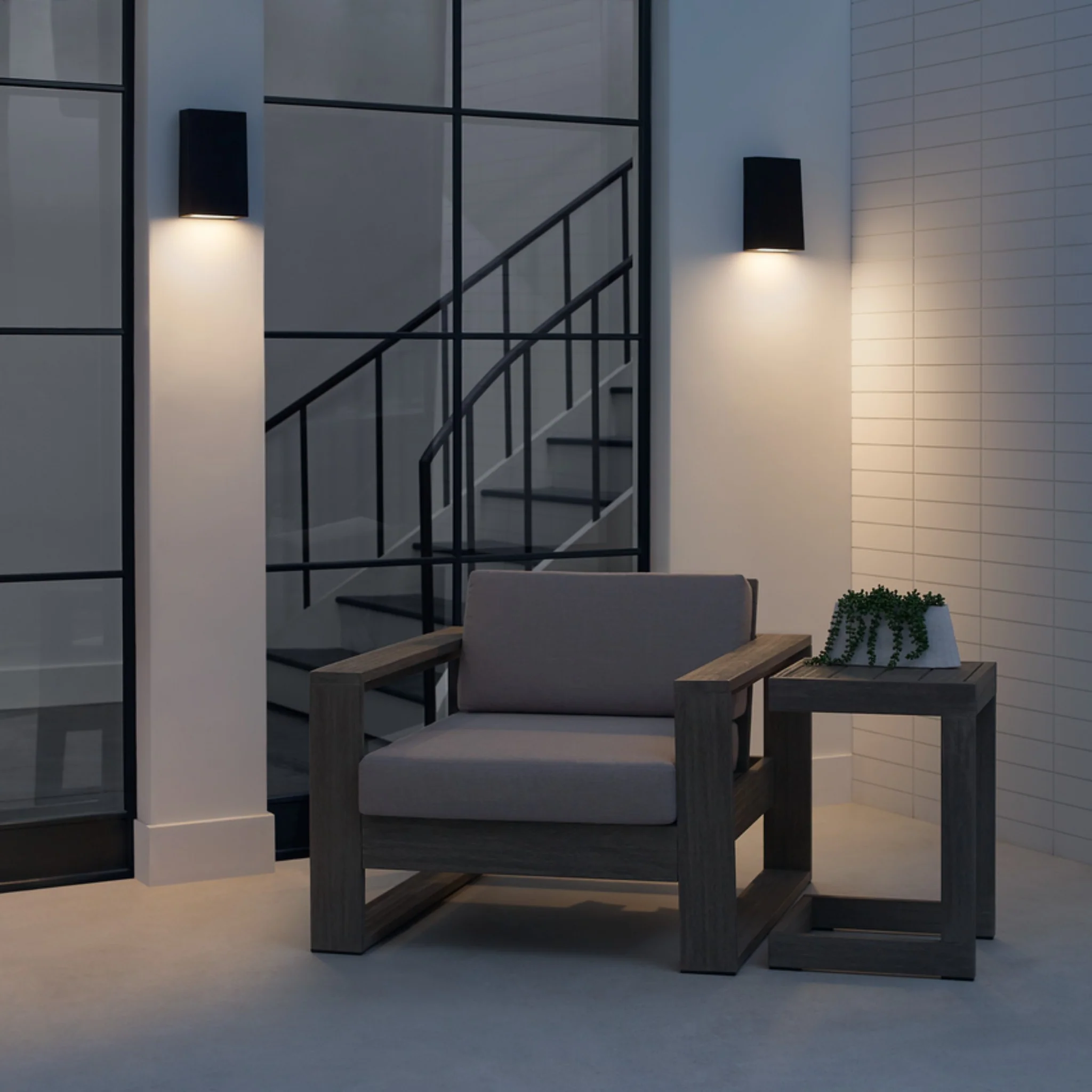 KAKUDO OUTDOOR LED WALL LANTERN (MULTIPLE SIZES) - Image 2