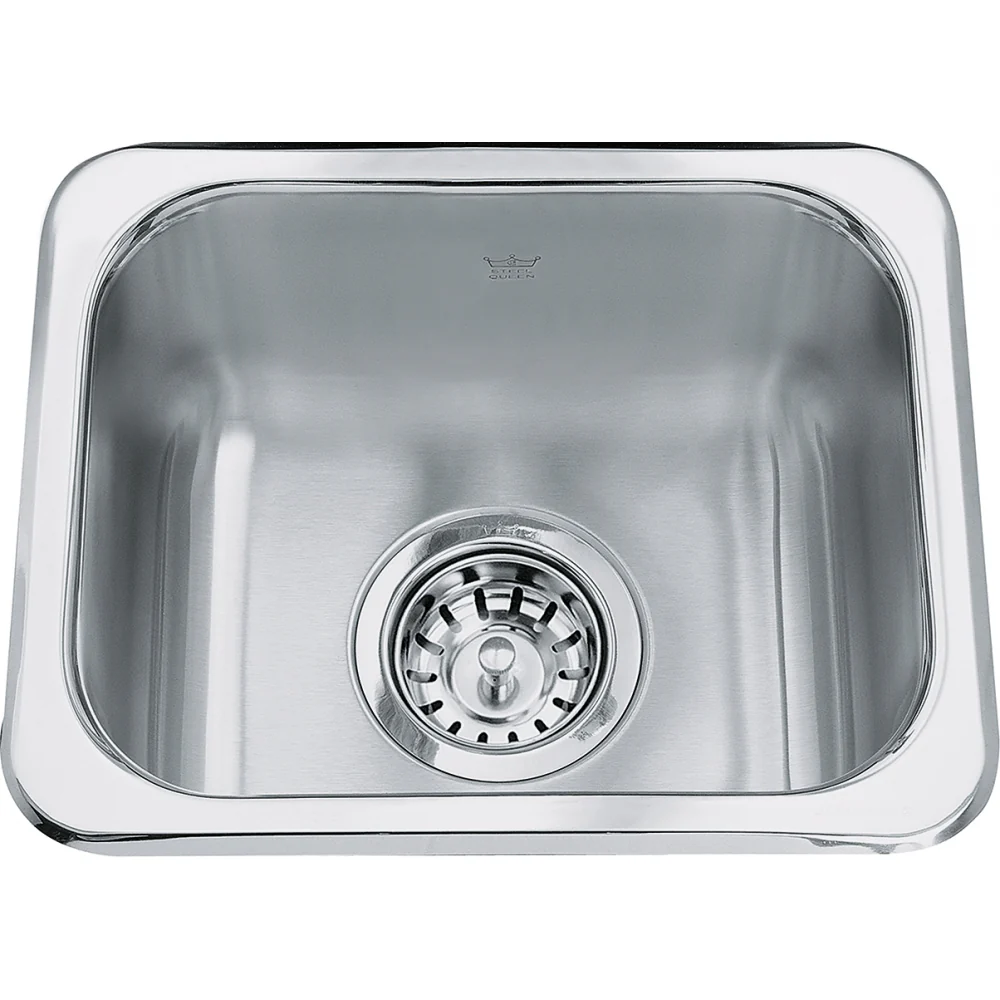 KINDRED UTILITY COLLECTION DROP IN SINGLE BOWL STAINLESS STEEL HOSPITALITY SINK