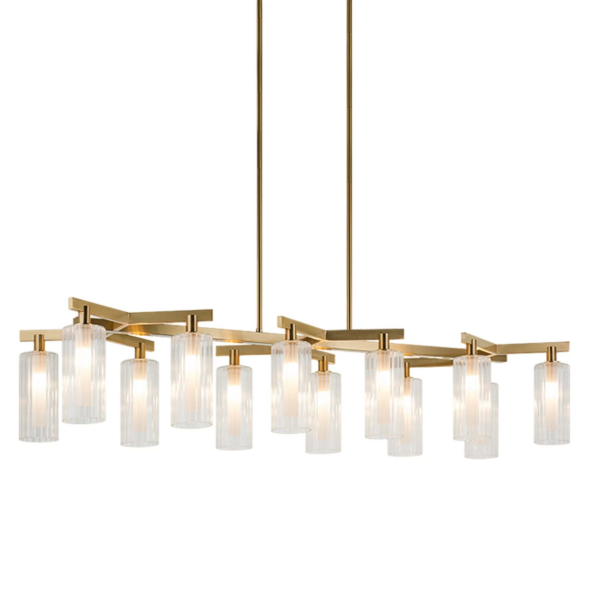 KRISTOF 12-LIGHT LED CHANDELIER - Image 2