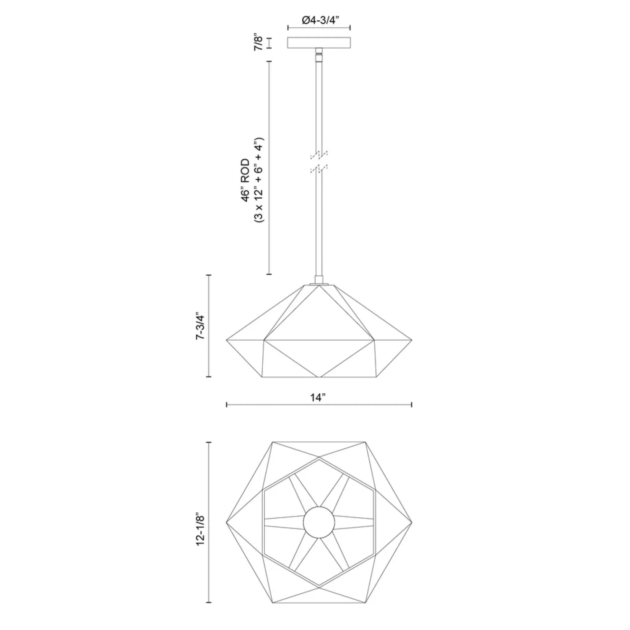 KRYSTA 14-IN PENDANT - Image 5