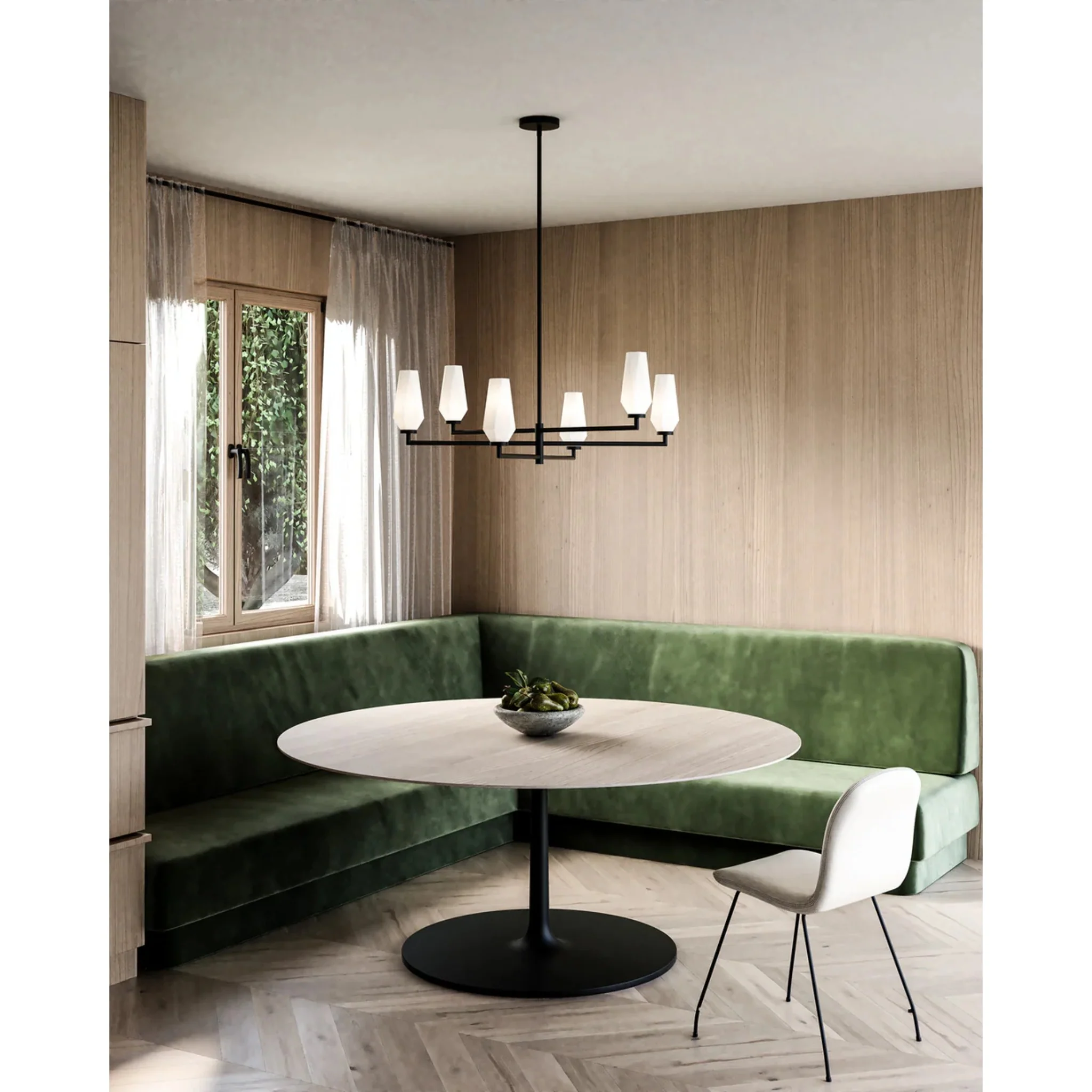 KRYSTA 35-IN CHANDELIER - Image 2